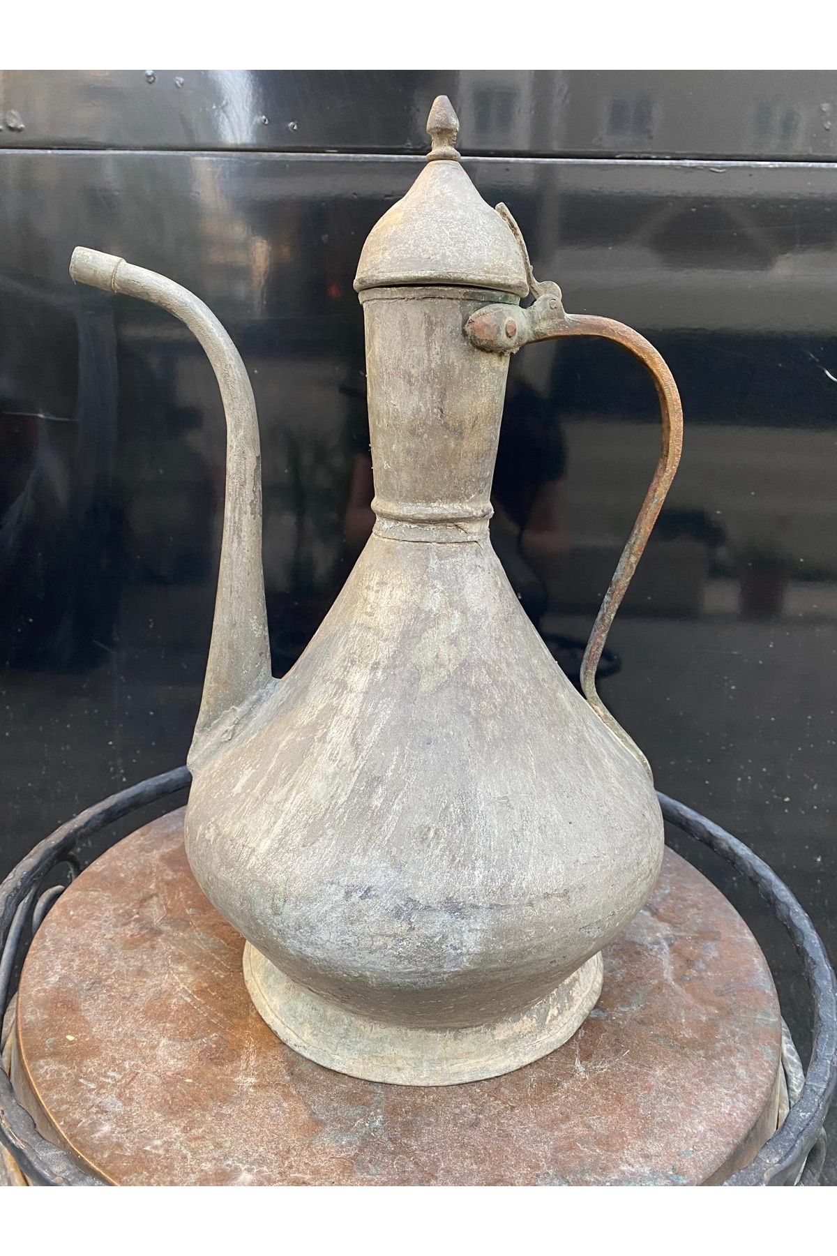 LüksAksesuar Antika İbrik Eski Bakır ibrik