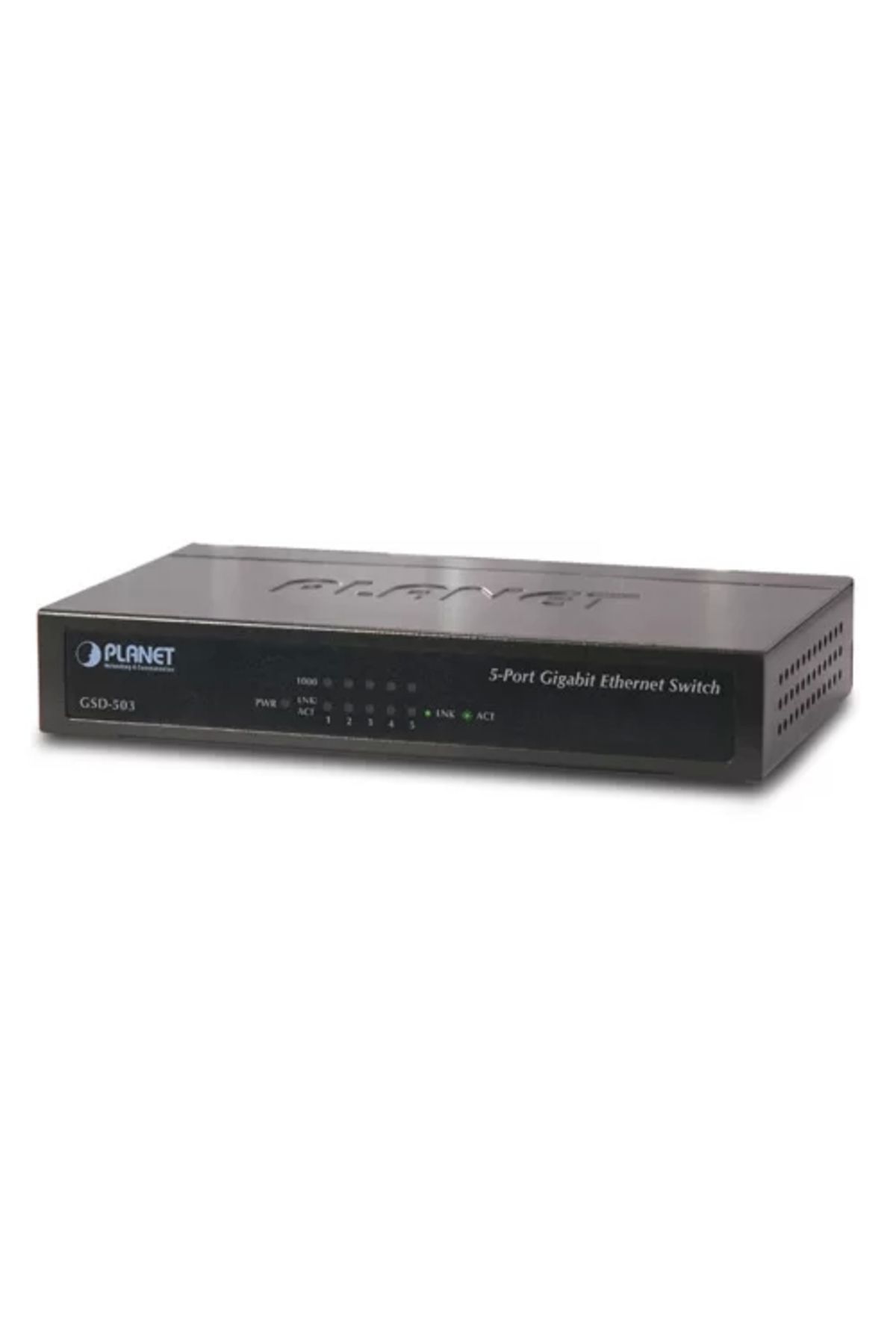 Genel Markalar 5 Port PL-GSD-503 10/100/1000 Mbps Gigabit Ethernet Switch (Metal case)