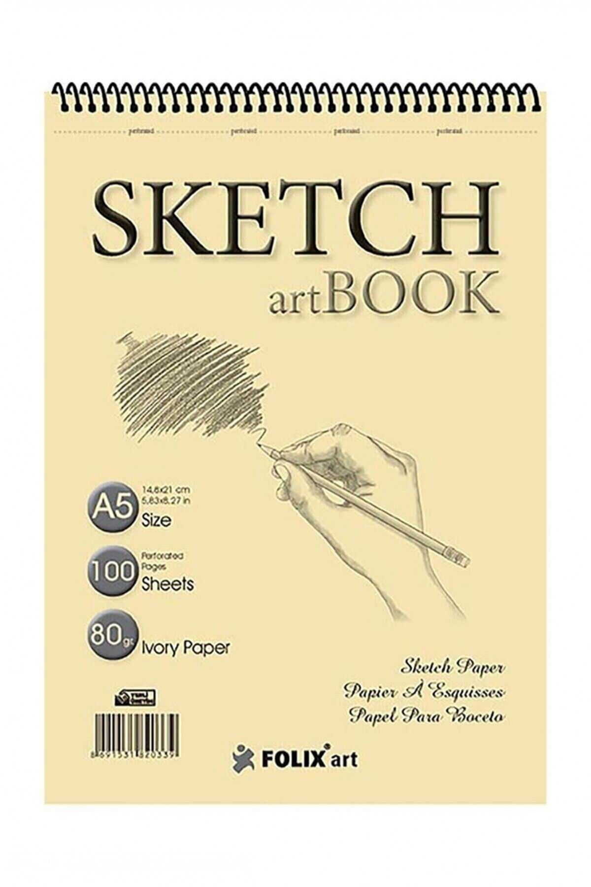FOLİX ART Folix Art Sahra A5 100yp 90gr Sketch Art Book