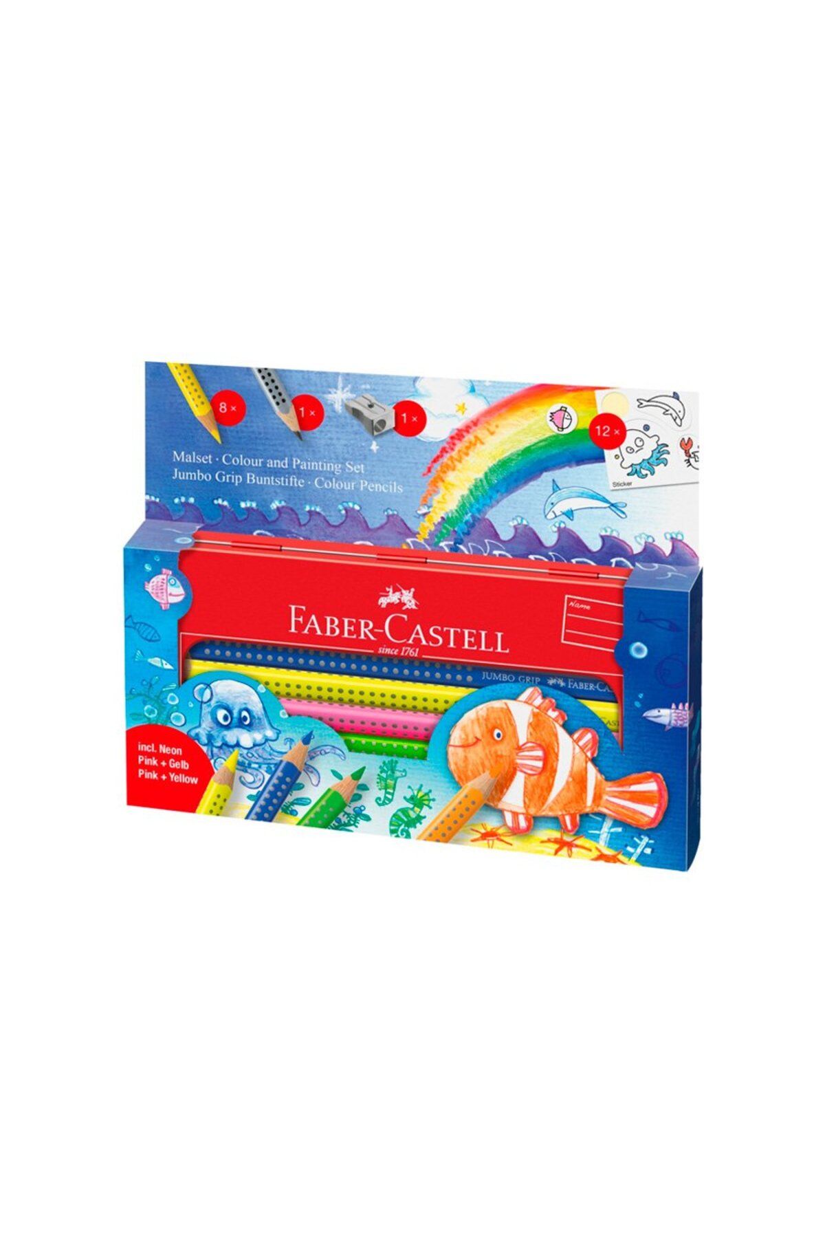 Faber Castell Su Altı Dünyası Jumbo Kalem Seti / 110908