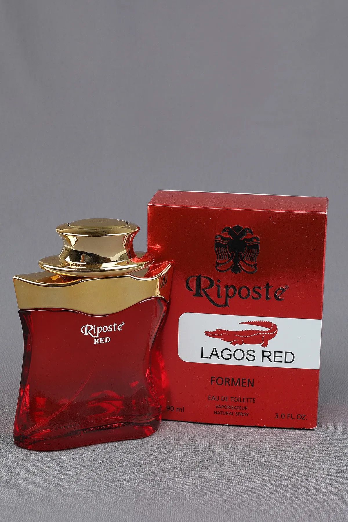 SAFE GROUP TOPTANBULURUM Riposte 24 Saat Etkili Erkek Parfüm - Lagoss Red - For Men 90 Ml