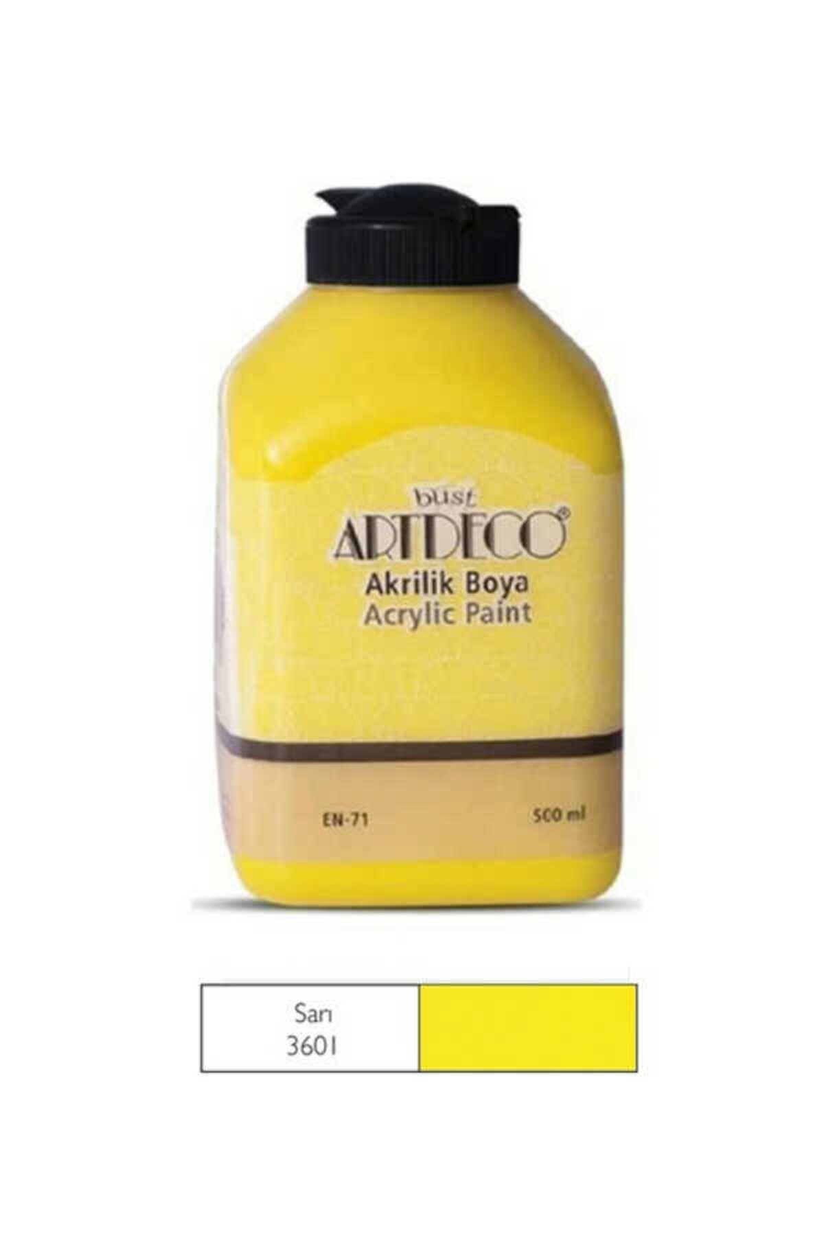 Artdeco Sarı Akrilik Boya 500 ml