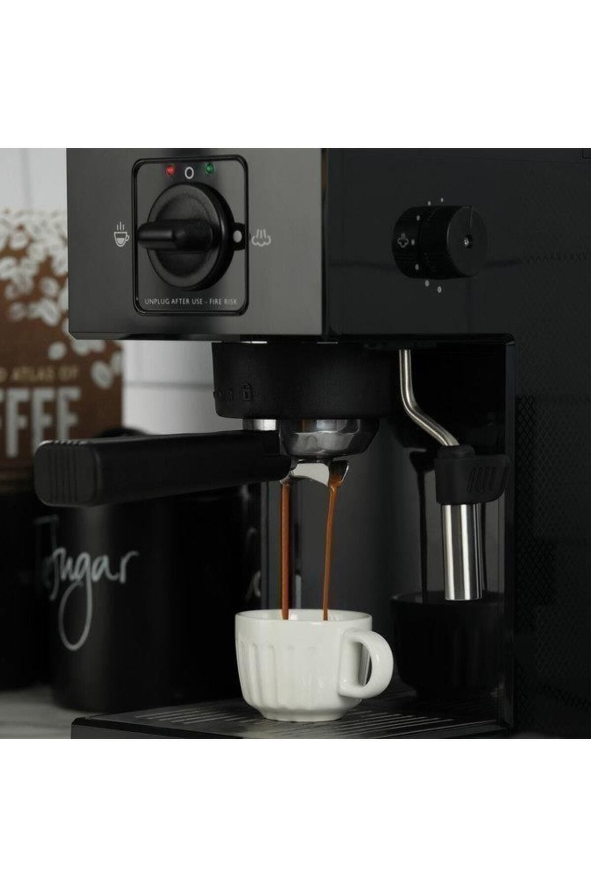 Dualit 84470 Espresso Kahve Makinesi Öğütülmüş Kahve Ve Ese Kapsülleri Ile Uyumlu