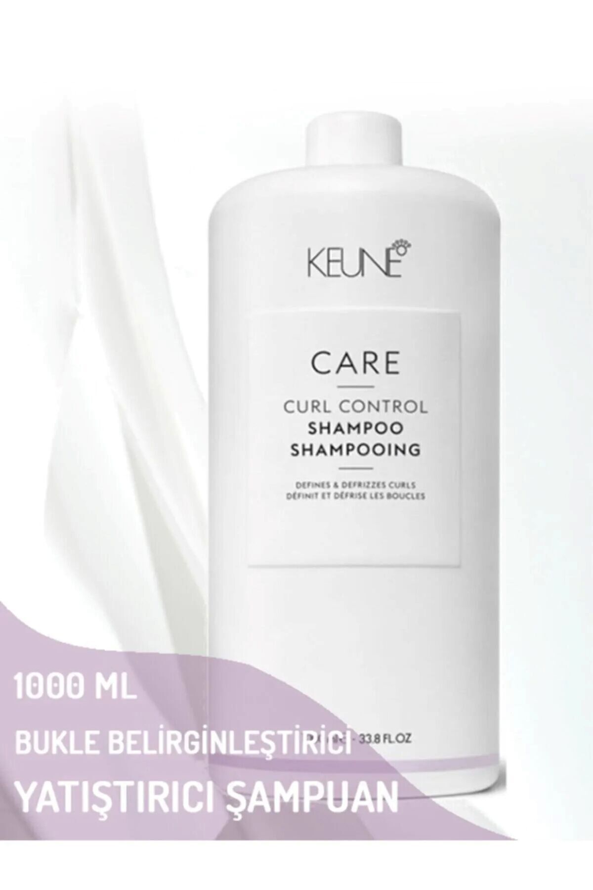 Keune Care Curl Control Shampo-Mükemmel Bukleler İçin Yatıştırıcı Şampuan 1000 ml CYT797446431313197