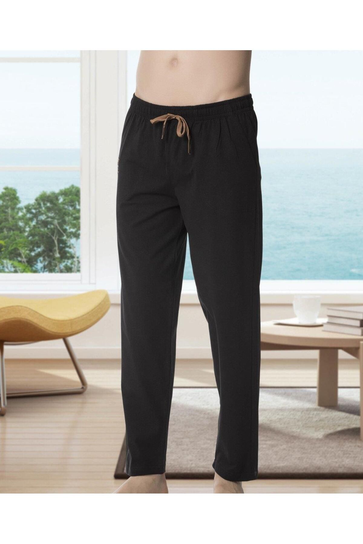 KLY 106 Battal Lyc Erkek Orta Kalın Tek Penye Pantolon