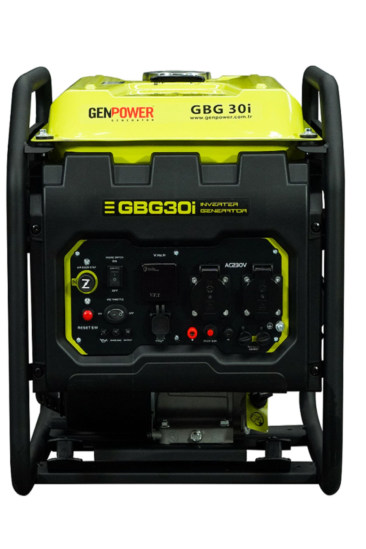 GenPower GBG 30 İ V2 3 Kva İpli,Tekerleksiz Açık Tip Dijital İnverter Jeneratör