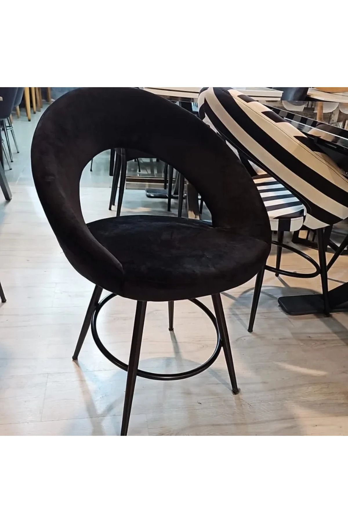 BARSPOL Şark sandalye mutfak sandalyesi babyface silinebilir kumaş , yüksek kalite iç malzeme 40*47yükseklk