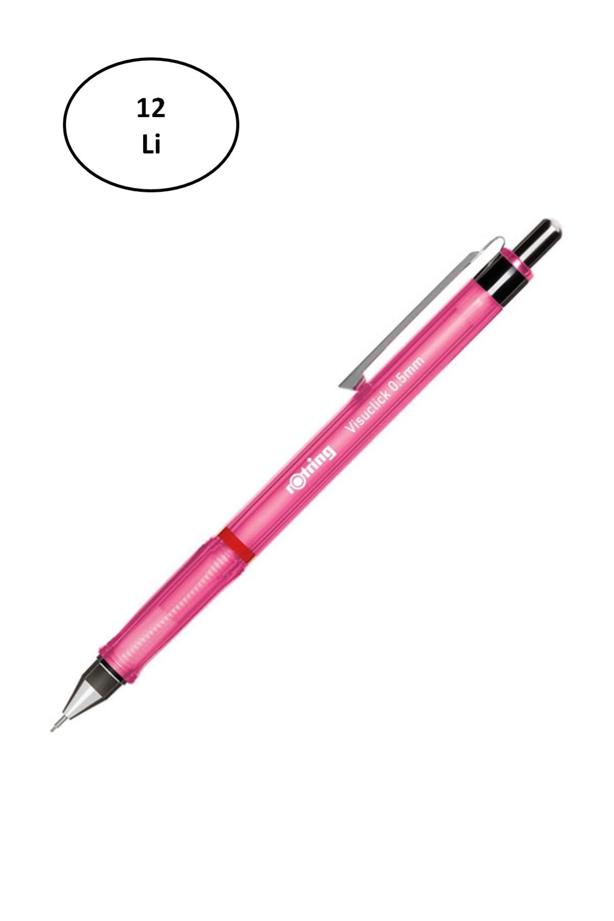 Rotring Versatil Visuclick 0,5 Pembe 12'li