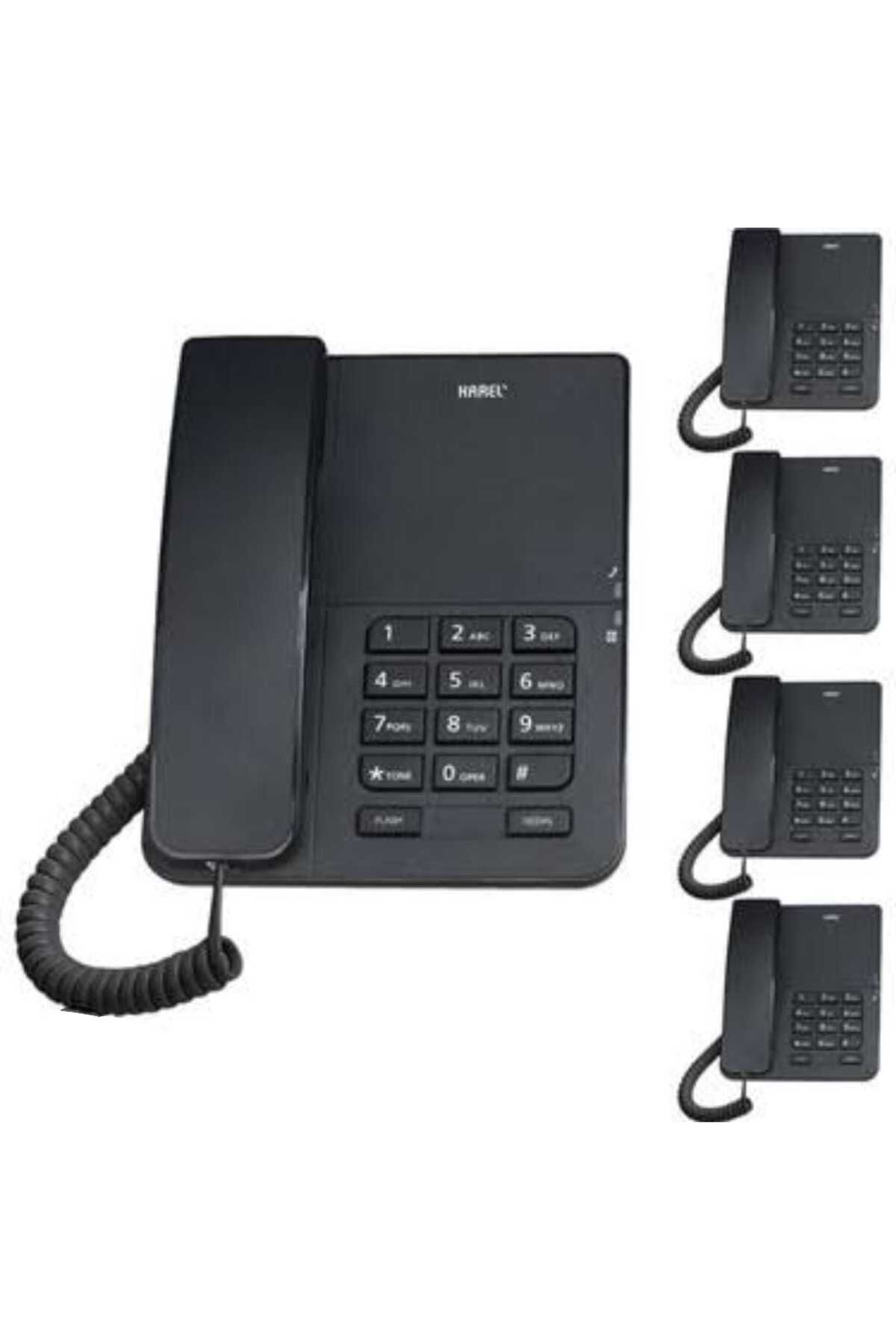 KAREL TM140 Siyah Analog Telefon