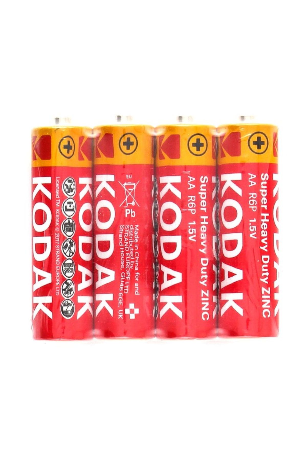 maarketim Kodak AA Pil Super Heavy Duty Çinko Karbon Kalem Pil 60 adet