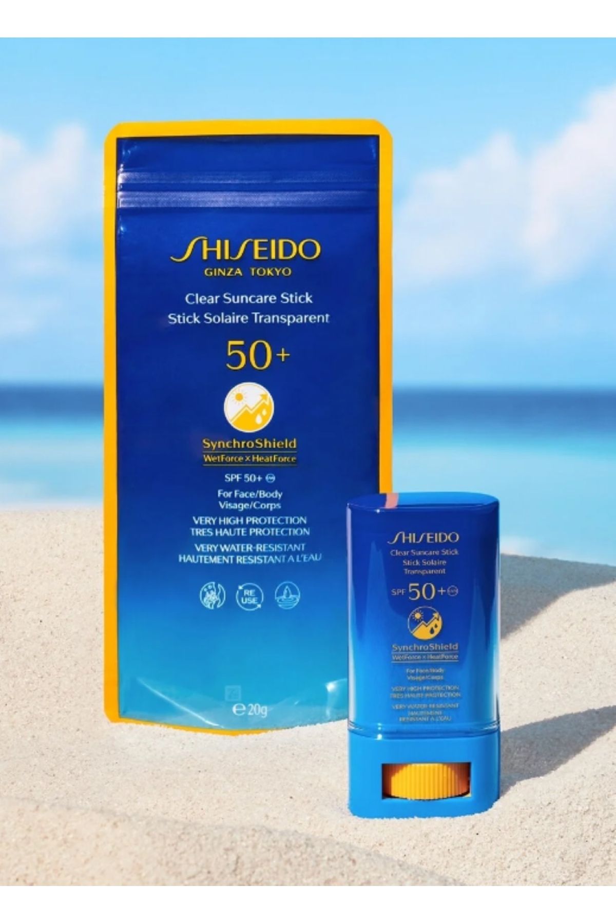 Shiseido Expert Sun Protector Clear Suncare Stick 20 gr Clear Suncare Stick SPF50+ Yüz Güneş Kremi