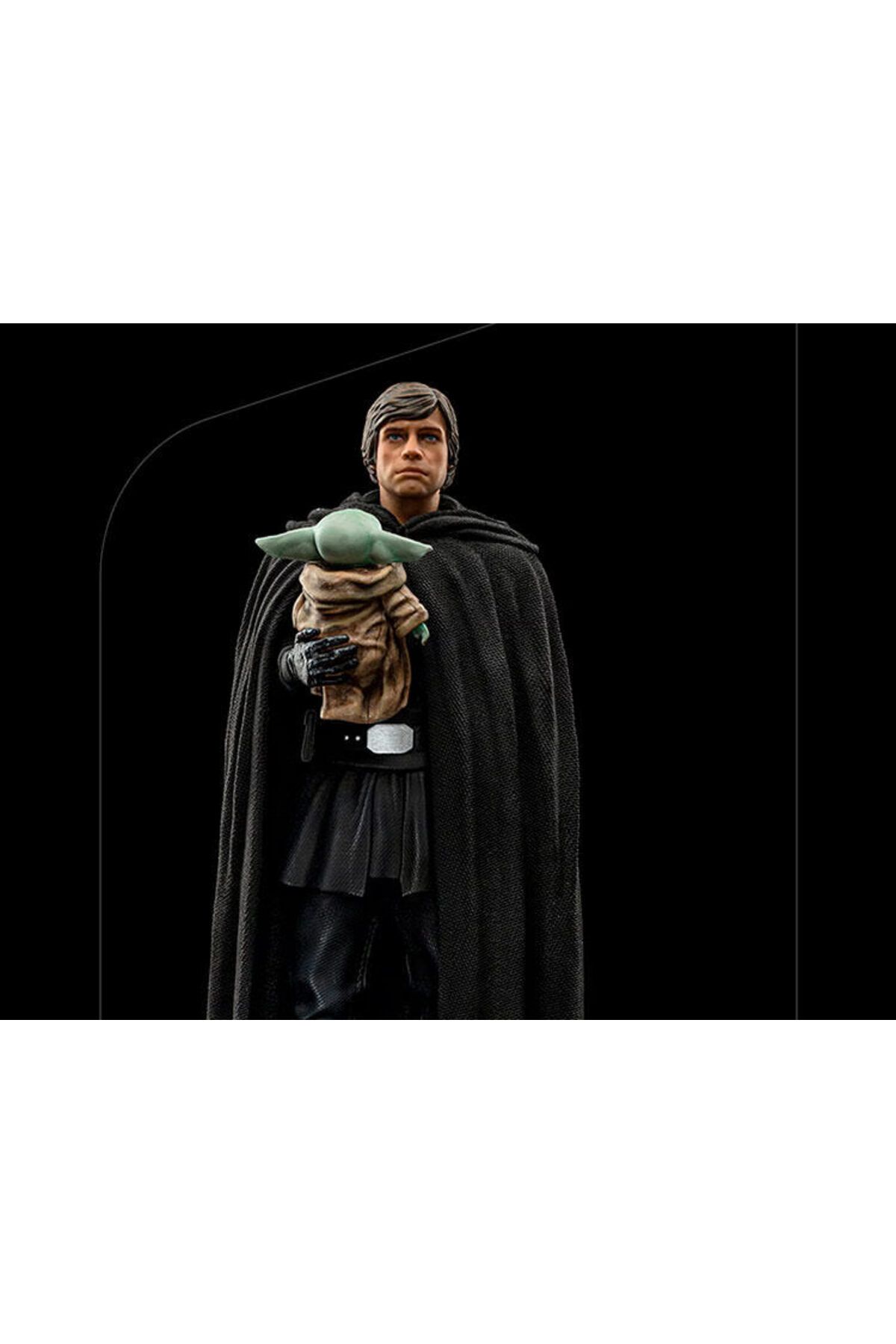 Iron Studios Star Wars: The Mandalorian - Luke Skywalker and Grogu 1/10 Art Scale Limited Edition Heykel