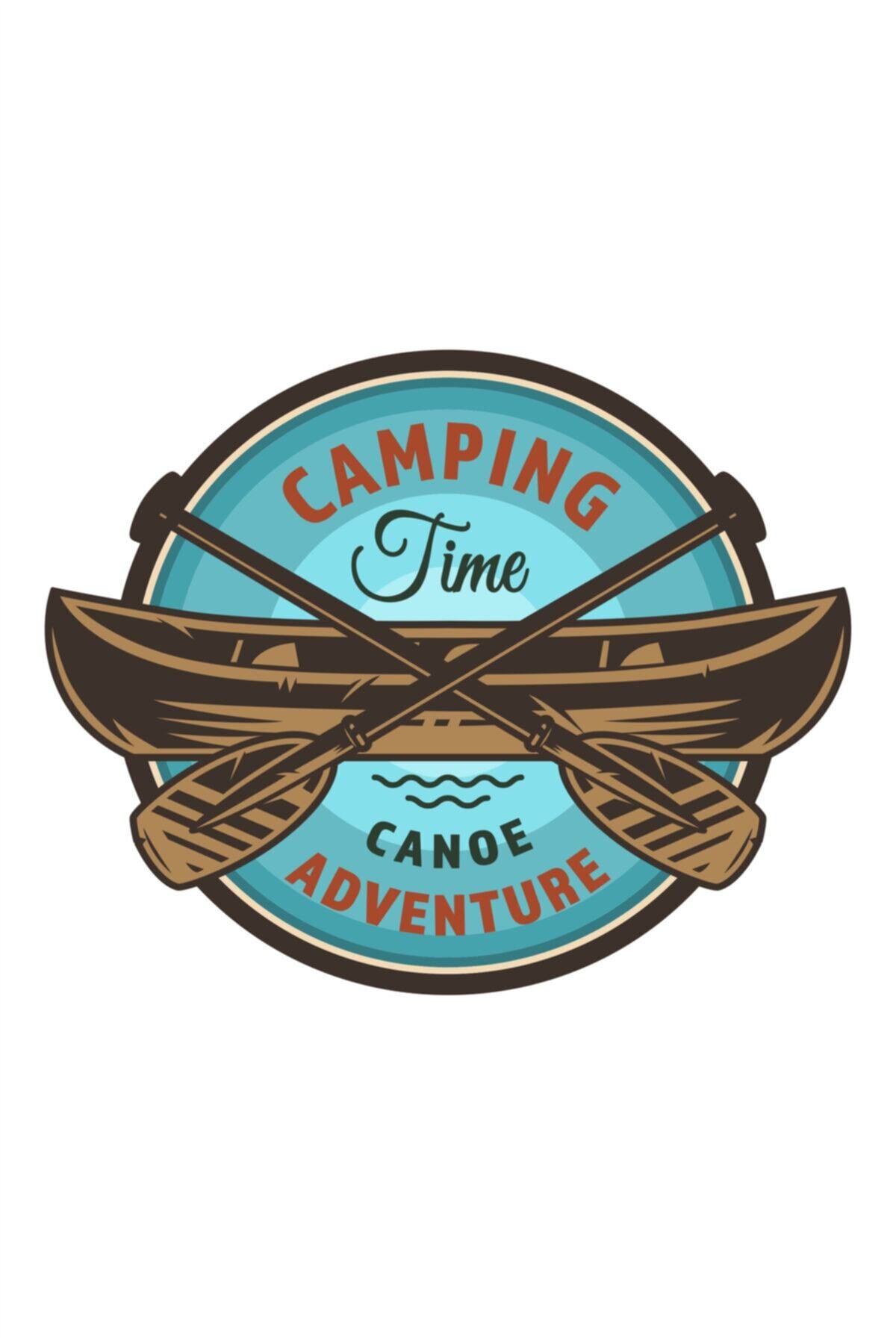 HMNL Off Road Camping Adventure Sal Kayık Deniz Kamp Sticker 14x11 cm