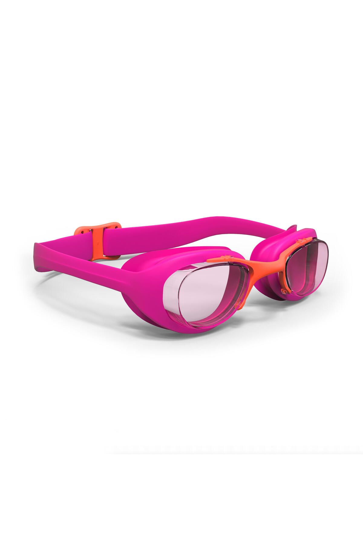 Decathlon Yüzücü Gözlüğü - S Boy - Şeffaf Camlar - Pembe - 100 Xbase