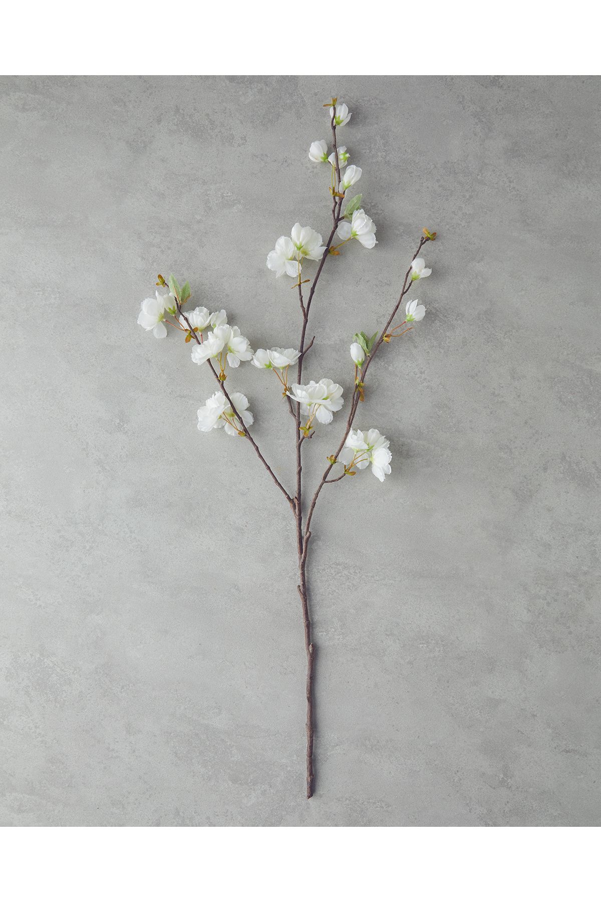 English Home Sakura Tek Dal Yapay Çiçek Beyaz
