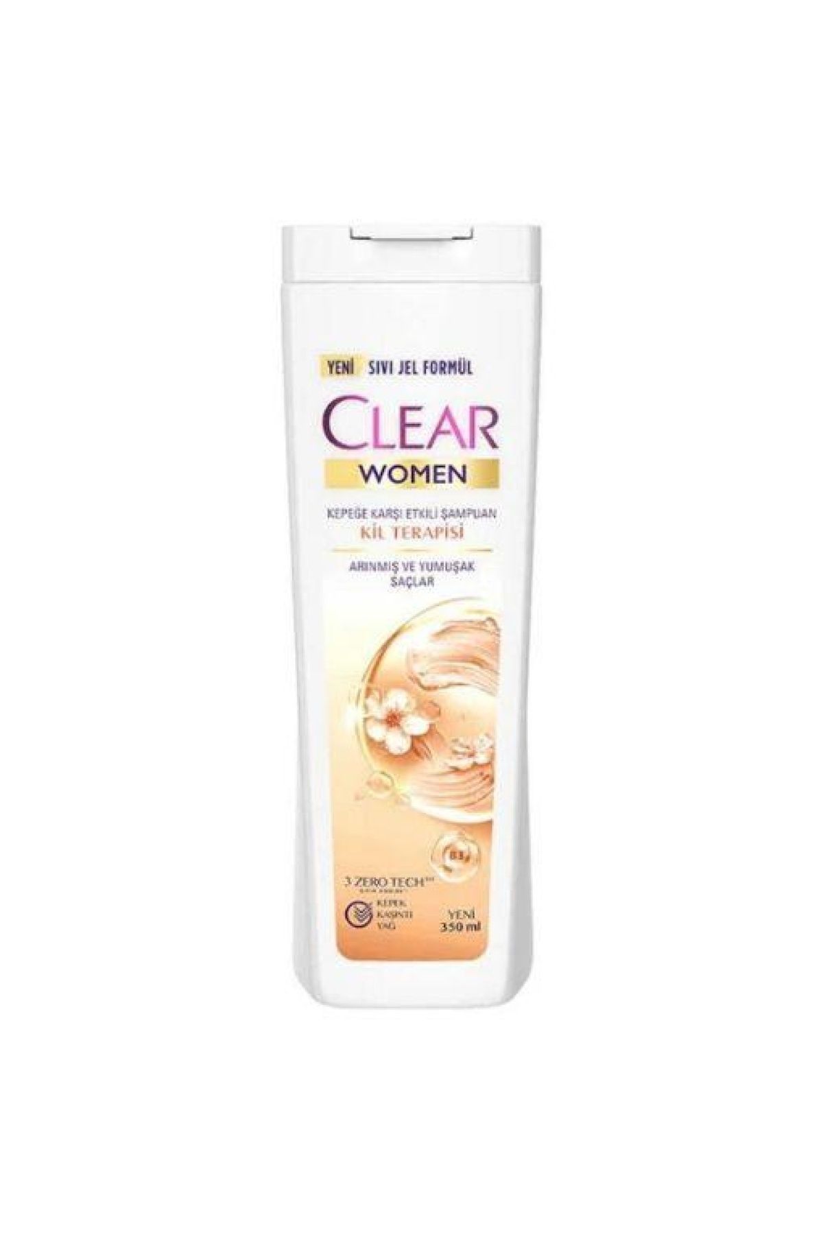 Clear Şampuan 350 Ml. Women Kil Terapisi (2'Lİ)