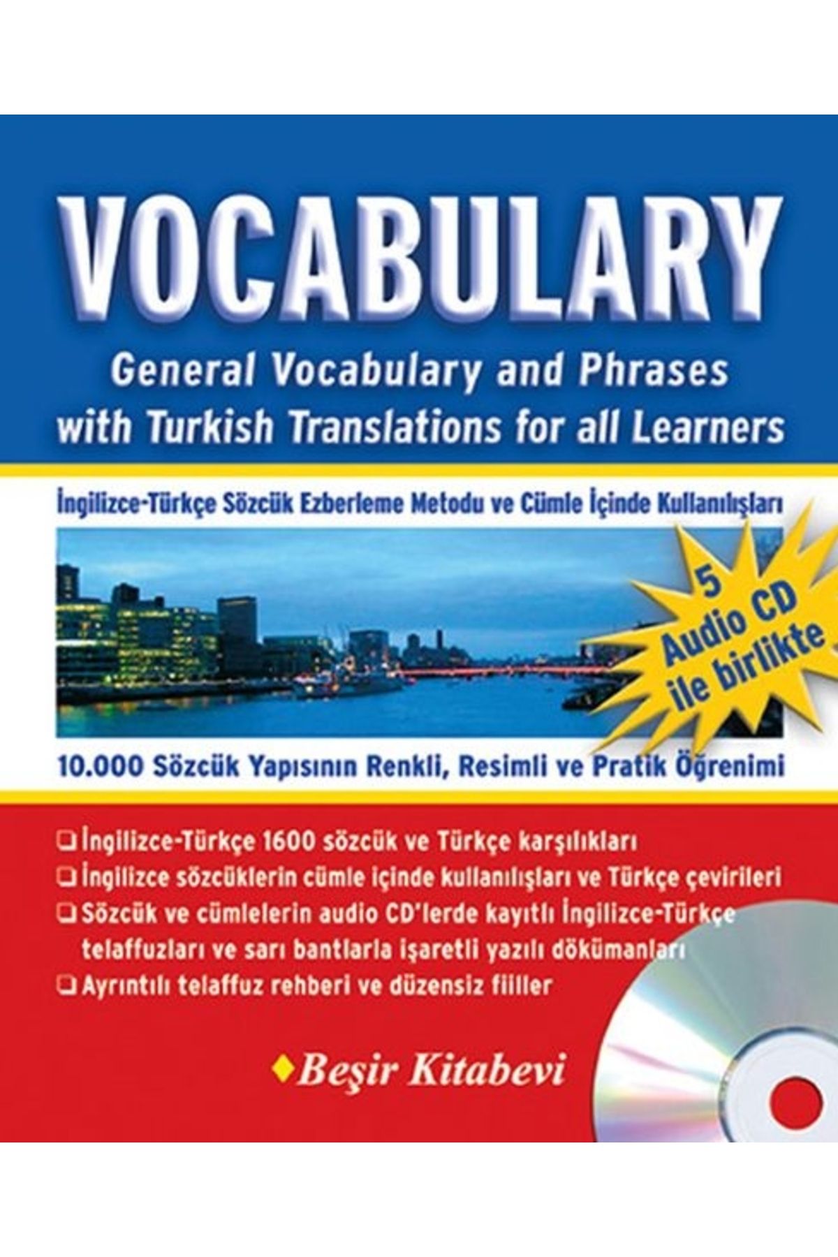 Beşir Kitabevi Vocabulary (5 Audio CD ile Birlikte)