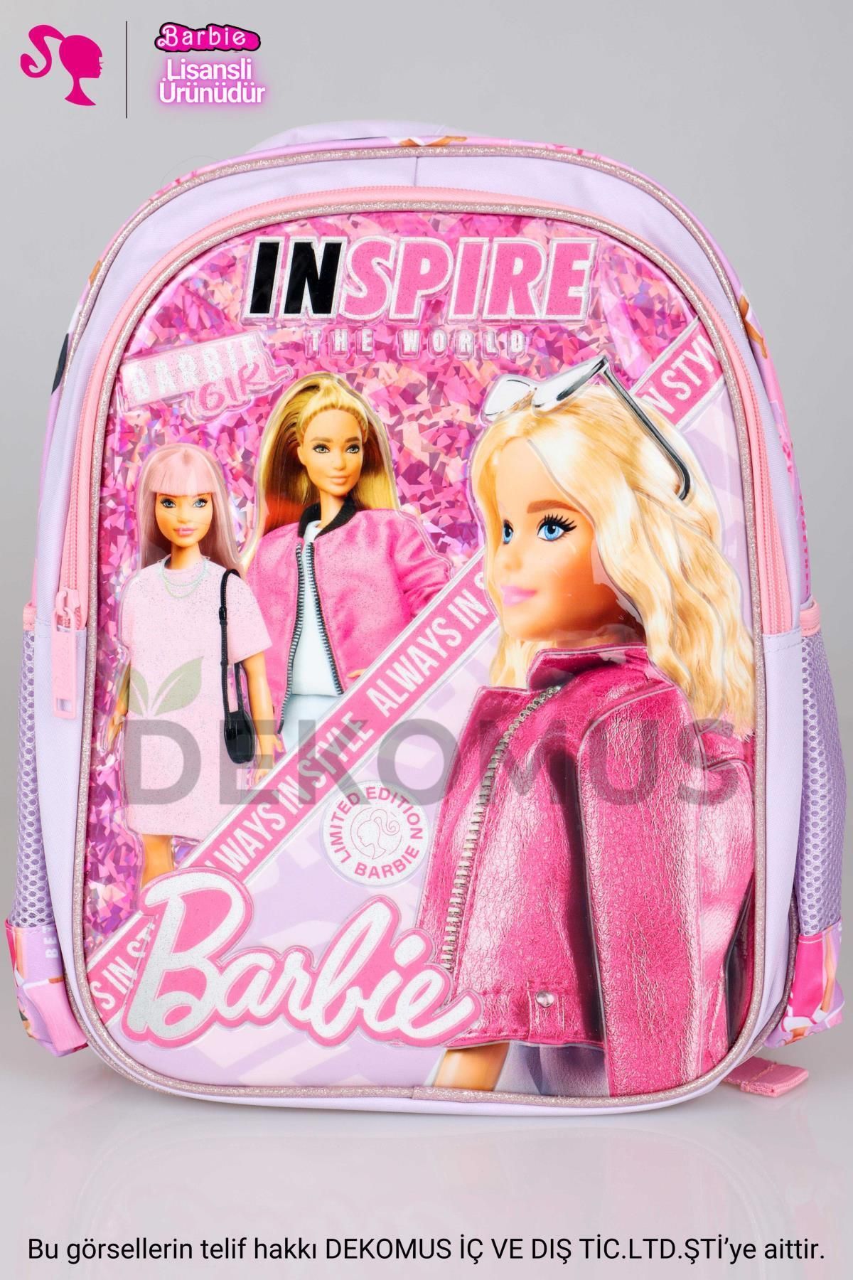 Barbie Yeni Sezon Lisanslı Okul Çantası Loft Inspıre