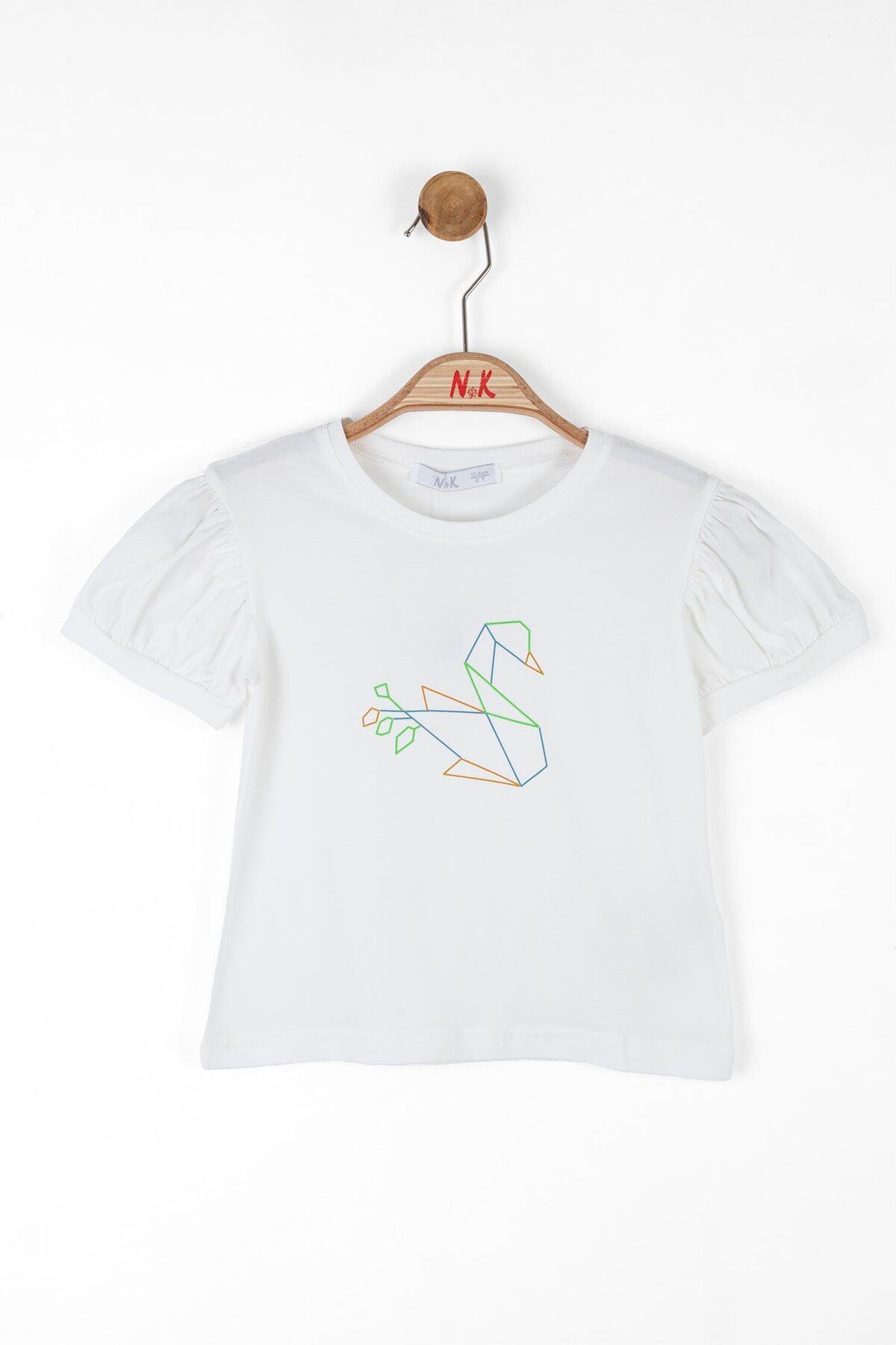 Nk Kids Swan Tshirt - Ecru 4/8