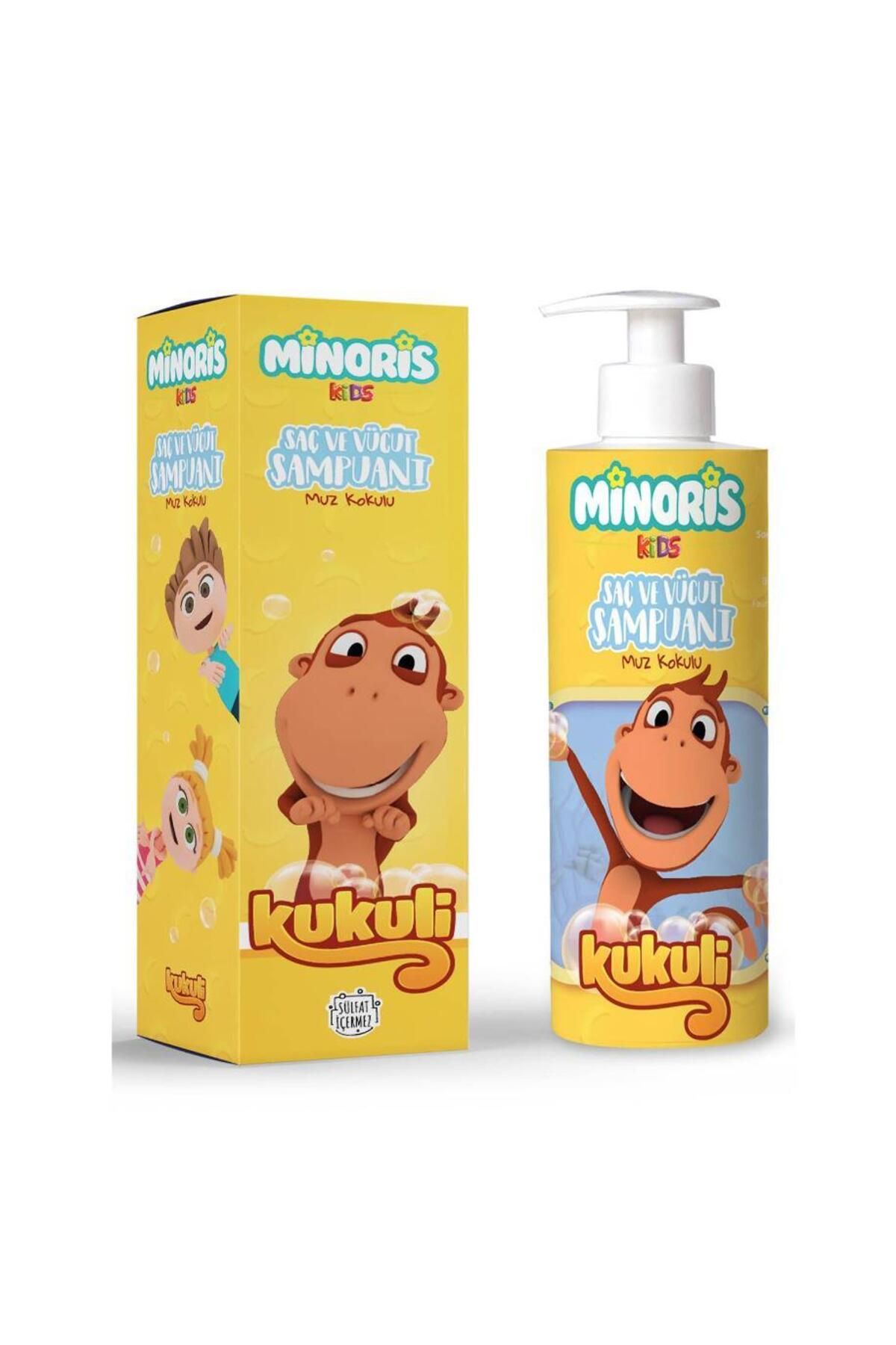 Minoris Kids Kukuli Organik Saç Ve Vücut Şampuanı 220 ml