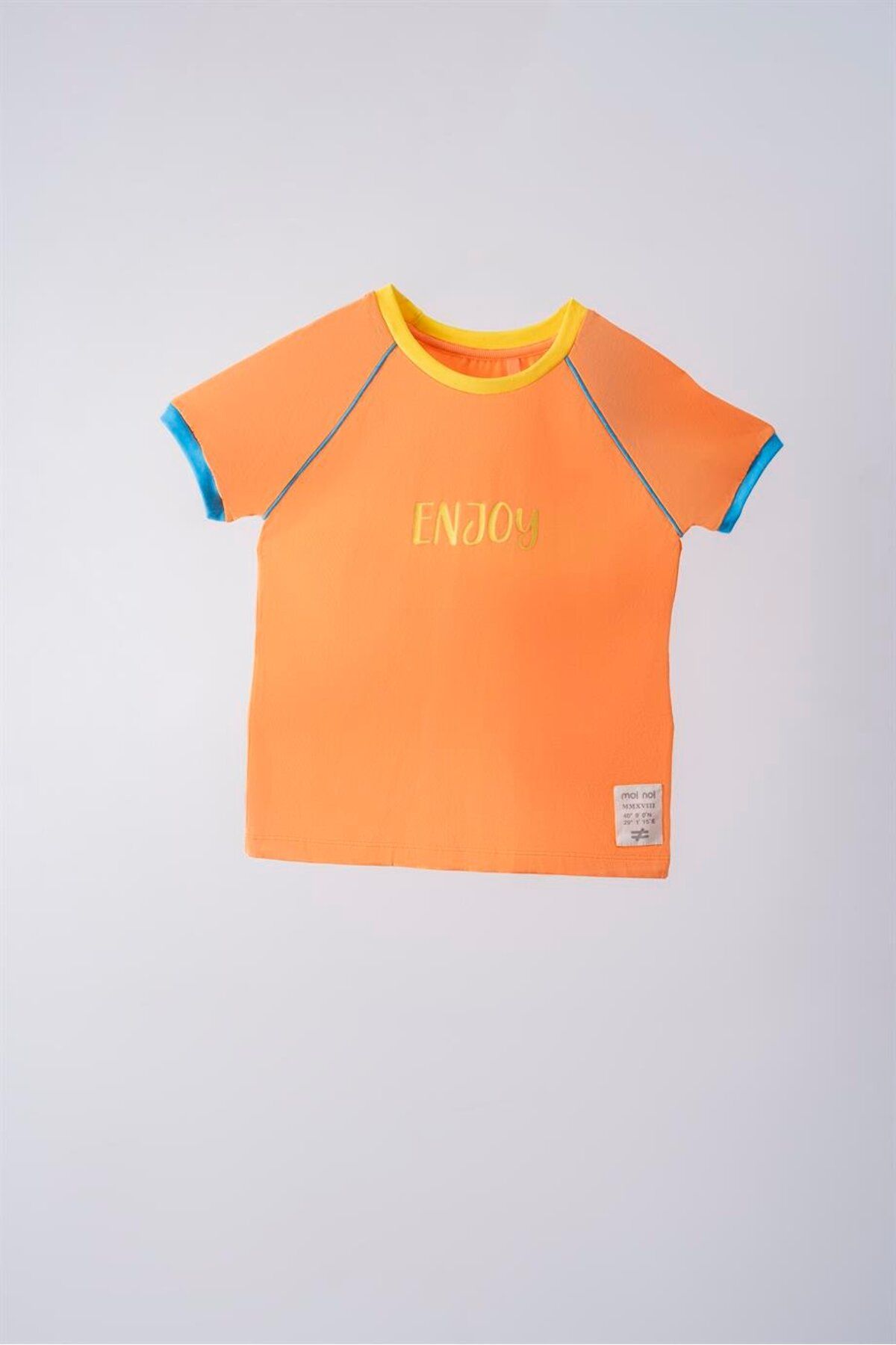 Moi Noi Enjoy Tshirt - Orange (2-5 YAŞ)