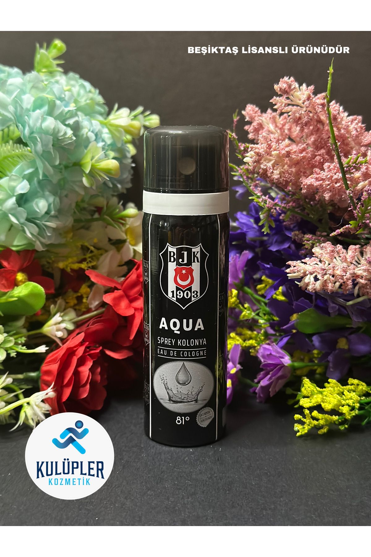 Beşiktaş Sprey Aqua Kolanyası 50ml / Beşiktaş