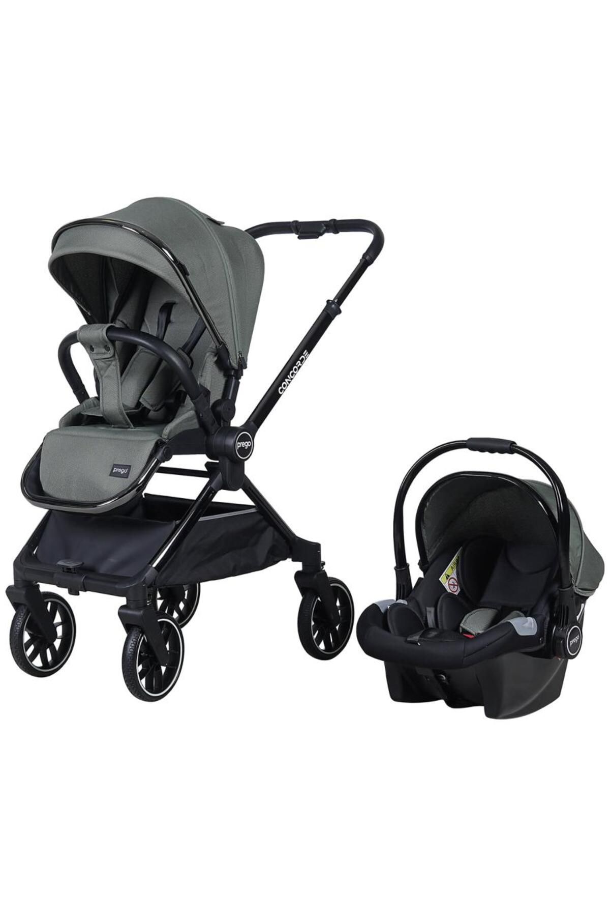 Prego Concorde Koldan Çift Yönlü Travel Sistem Bebek Arabası