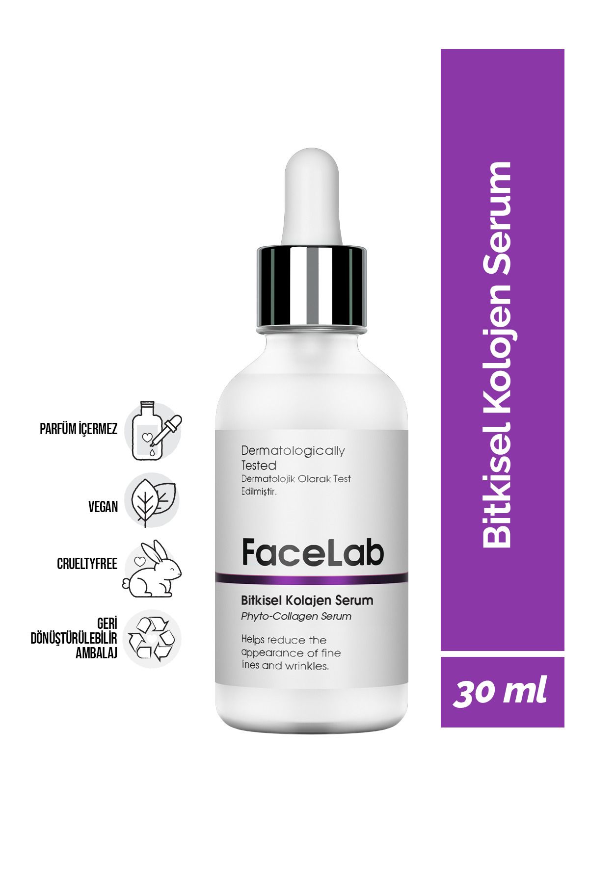 FaceLab Canlandırıcı Kolajen Serum - Collagen Serum 30 ml