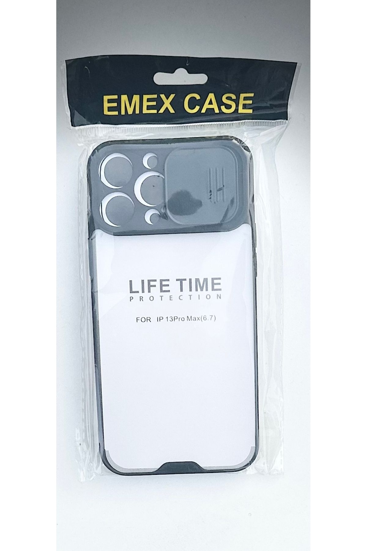emex case iPhone 13 Pro Max siyah