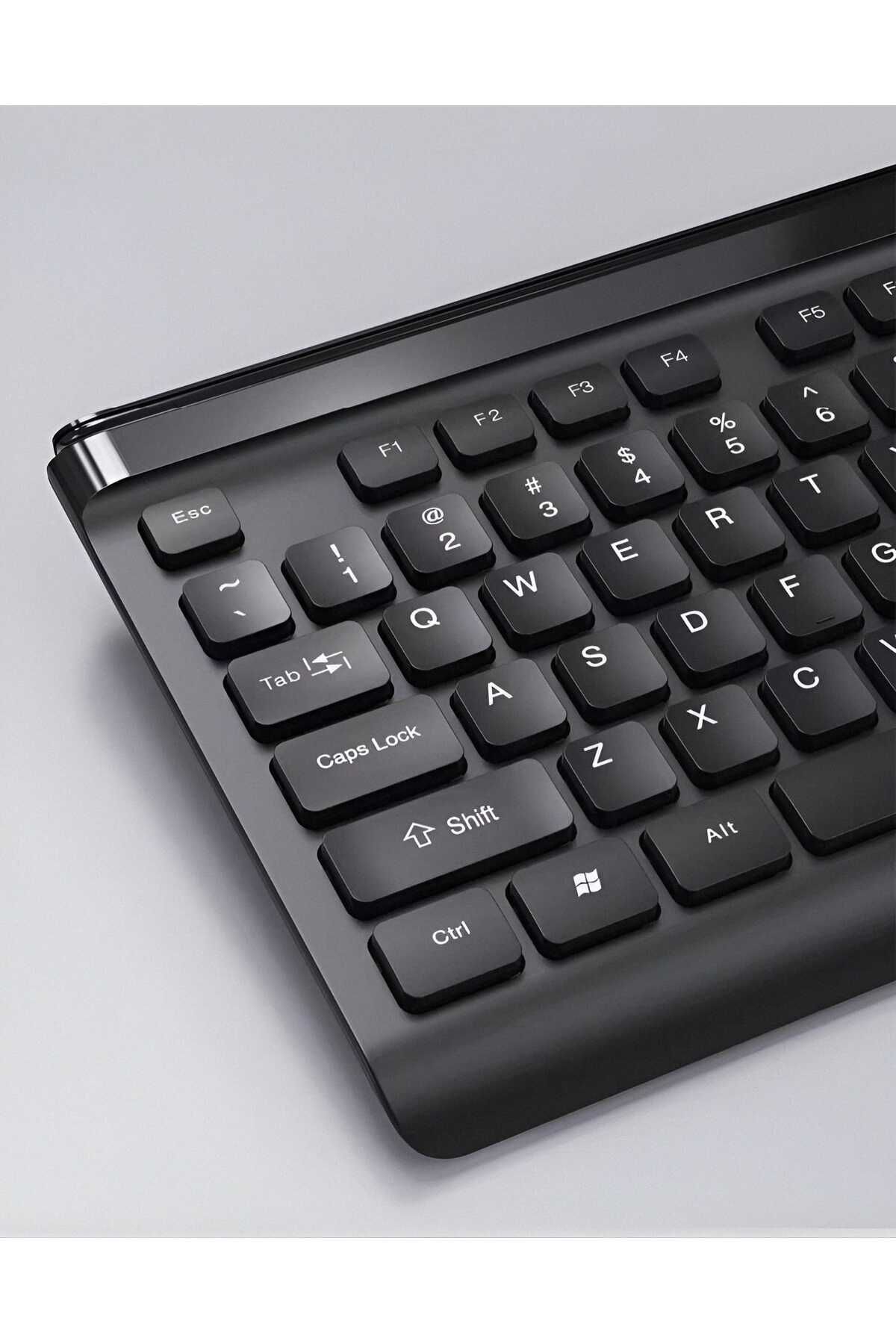 HP CS500 Kablosuz 2.4ghz Türkçe Q Klavye & Mouse Set Siyah
