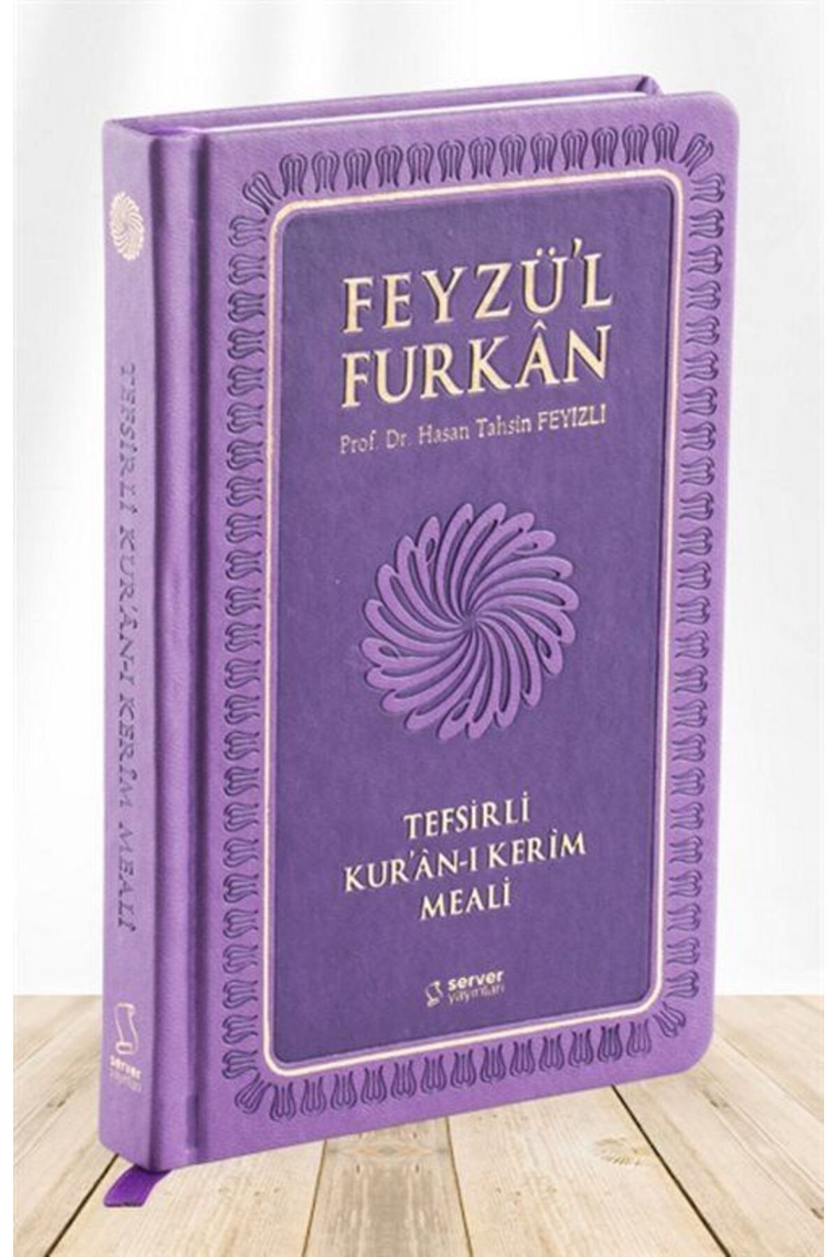 Server Yayınları Feyzü'l Furkan Tefsirli Kur'an-ı Kerim Meali (CEP BOY-SADECE MEAL-CİLTLİ) Lila