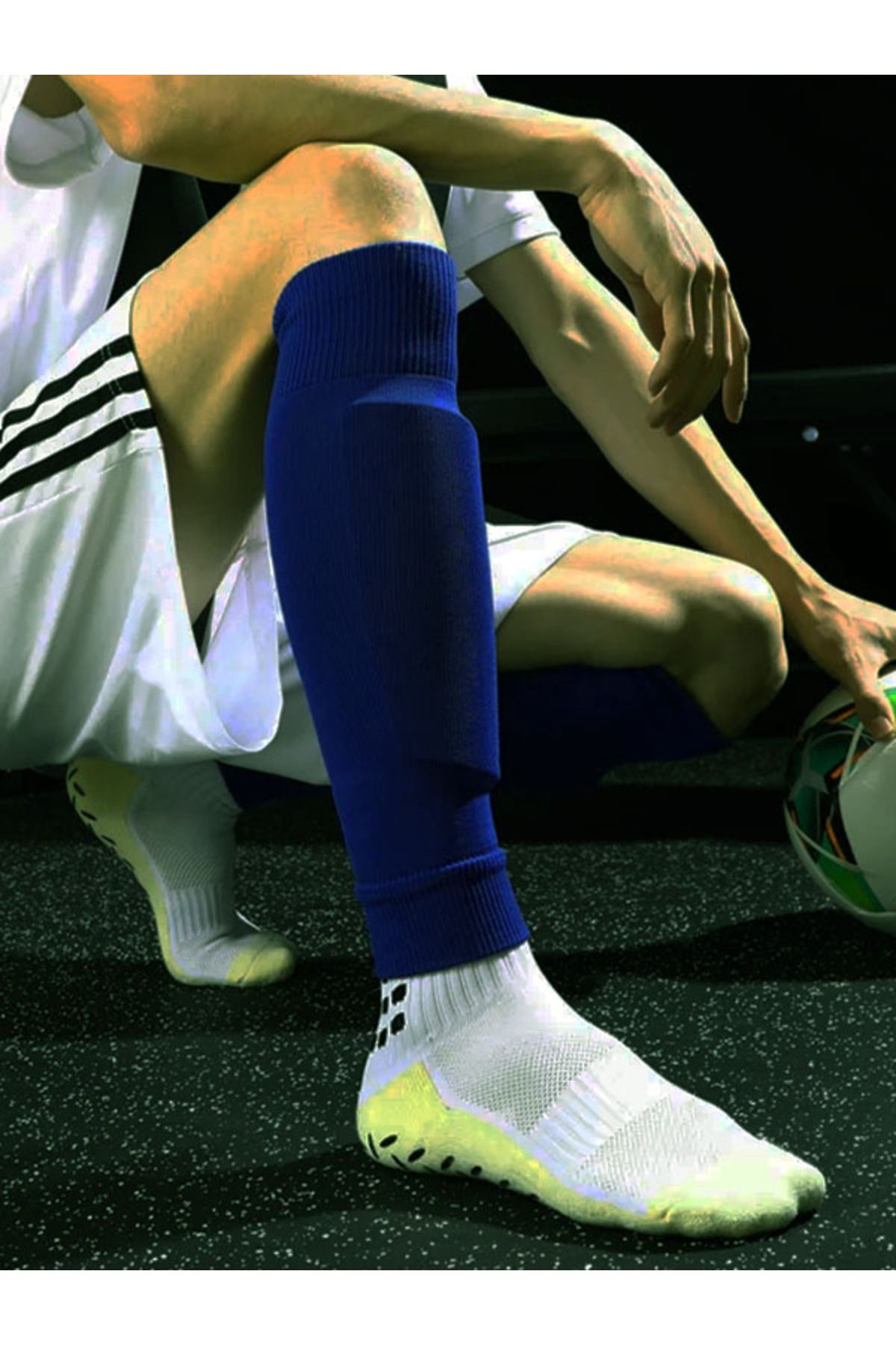 ACEYS Profesyonel Tabansız Futbol Çorabı Tozluk Topuksuz Konç Maç Çorap Forma Tozluğu