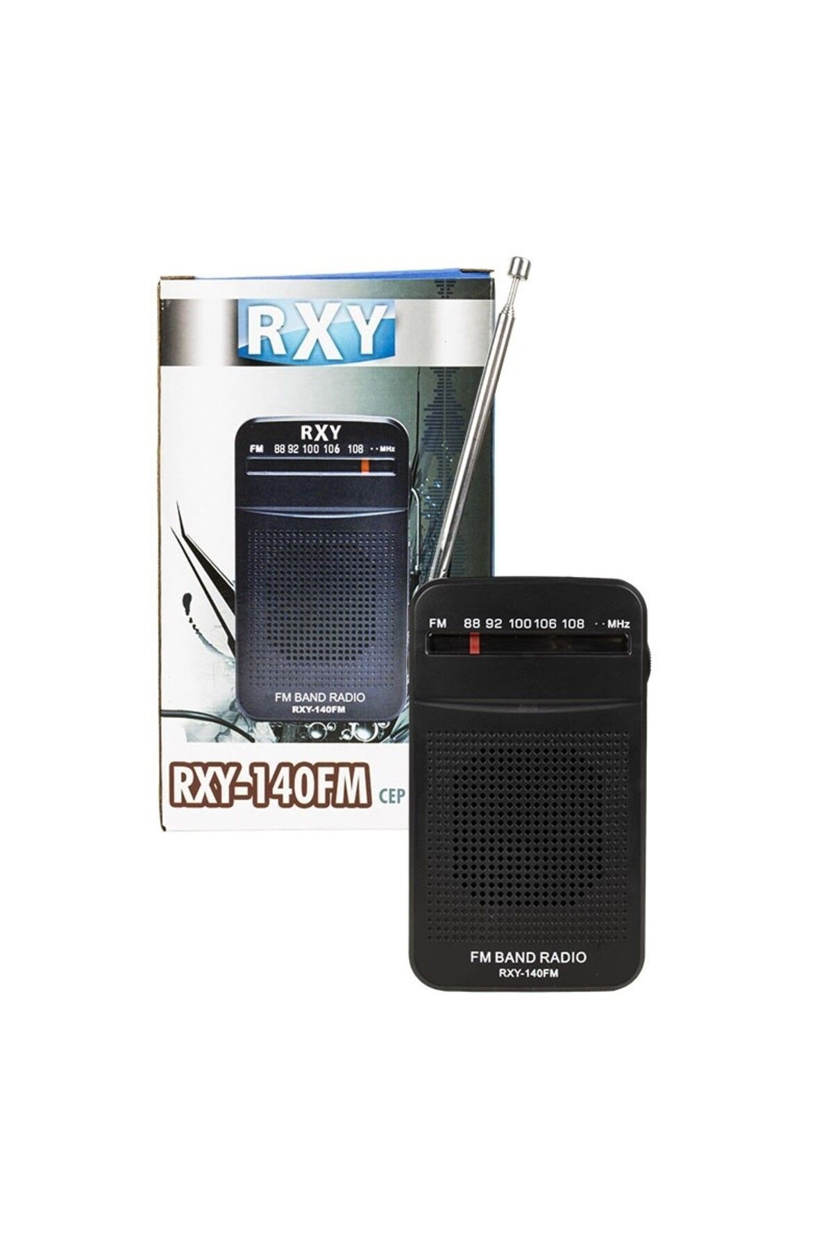 Roxy RXY-140FM Cep Tipi Pilli Mini Analog FM Radyo