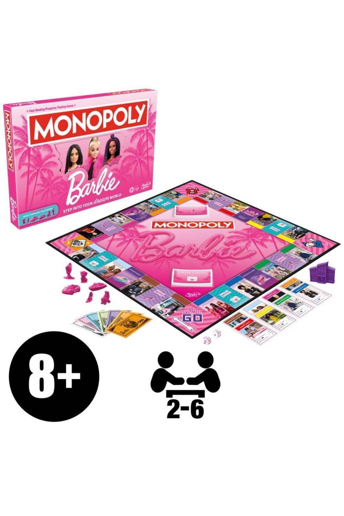 Monopoly Barbie Edition Kutu Oyunu