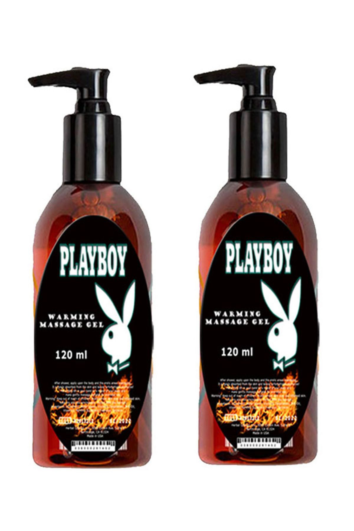Playboy Isıtıcılı Masaj Yağı / Warming Massage Oil 120ml X 2 ad