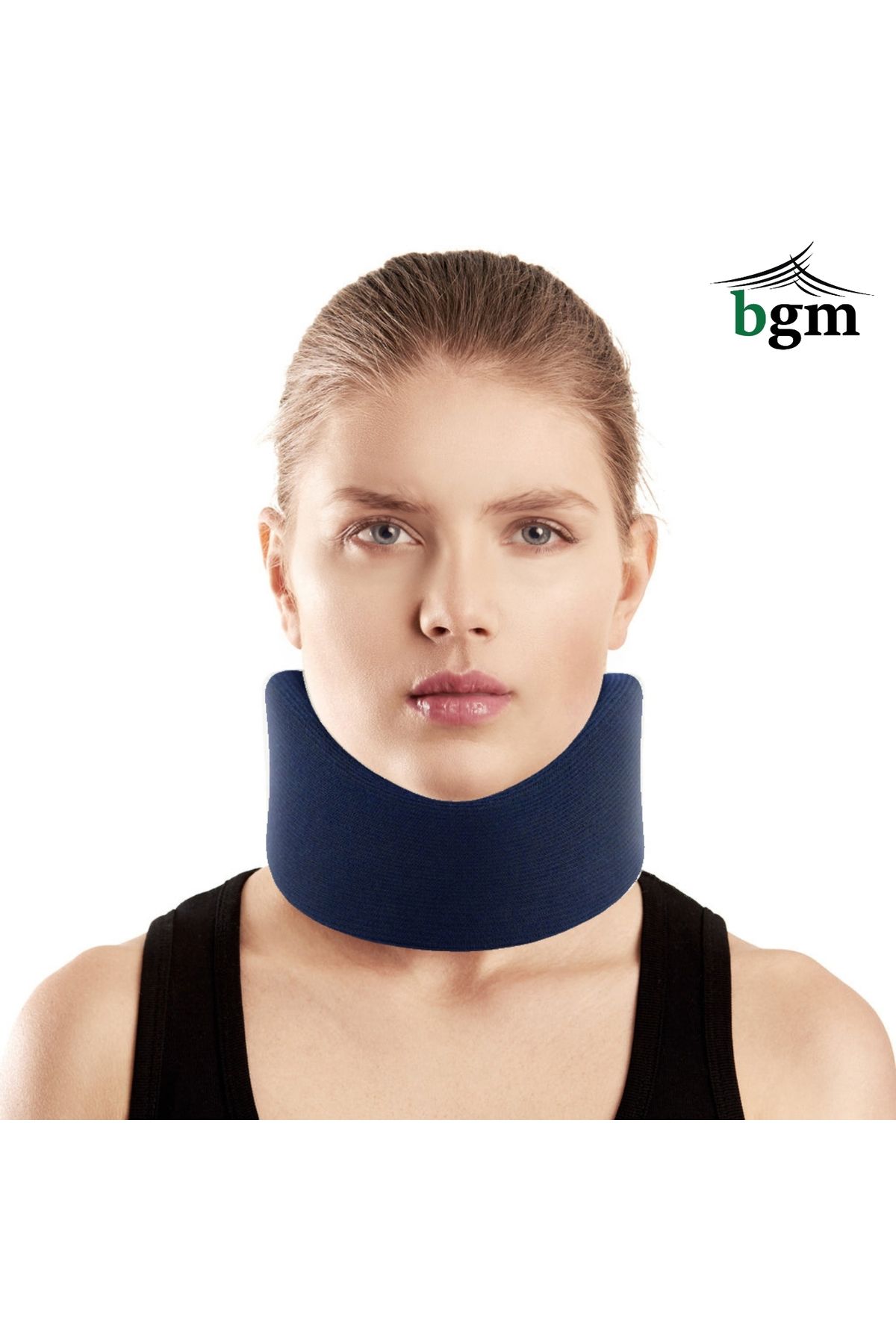 BGM Medikal Sünger Boyunluk Yüksek Kalite Lacivert Sponge Boyunluk Boyun Düzleşmesi