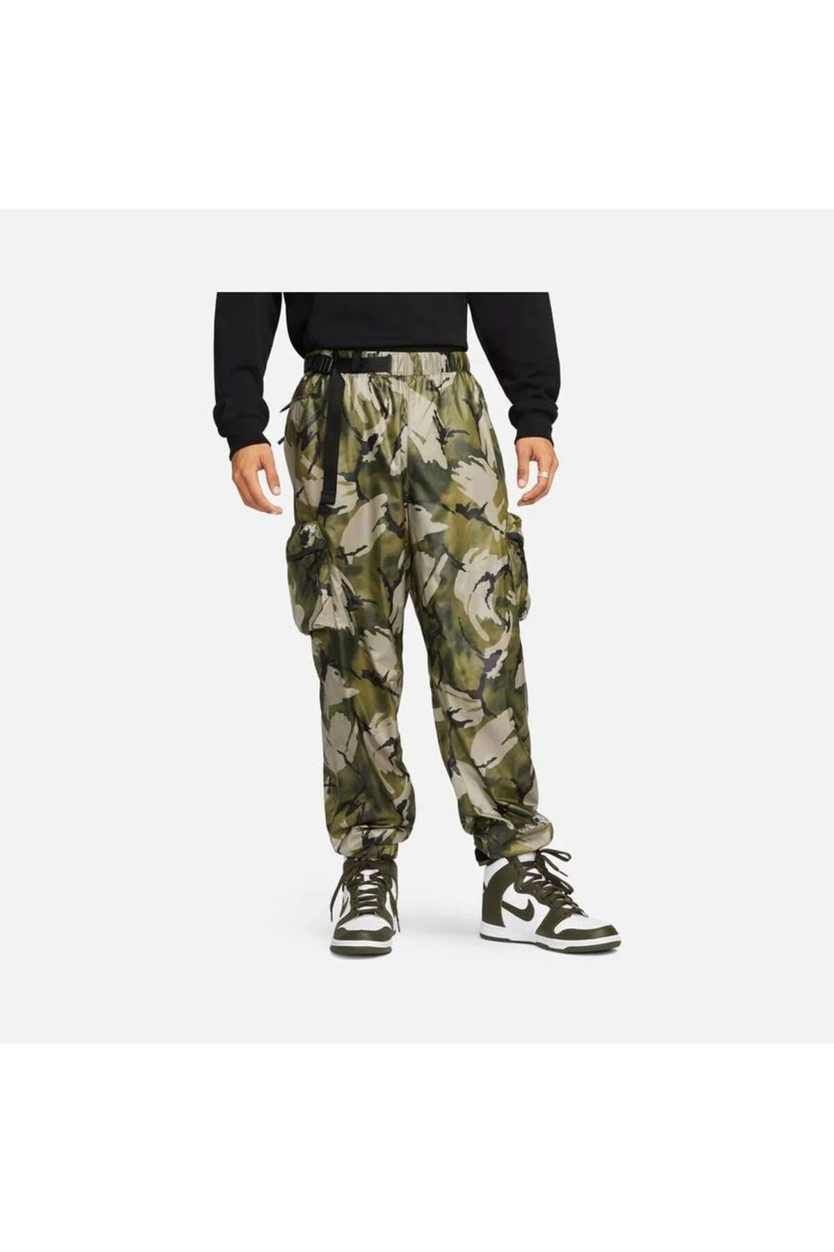 Nike Sportswear Tech Pack Line Woven Repel Camouflage Cargo Erkek Pantolonu Dv4470-351