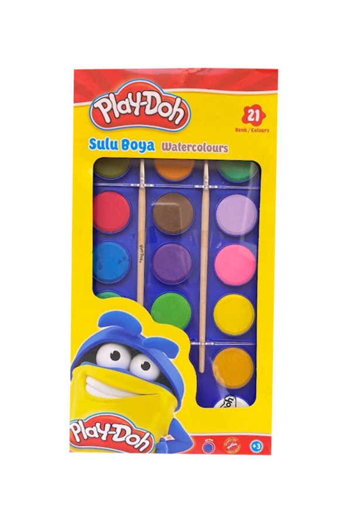 Play Doh Play-Doh Sulu Boya 21 Renk 28 mm Çap