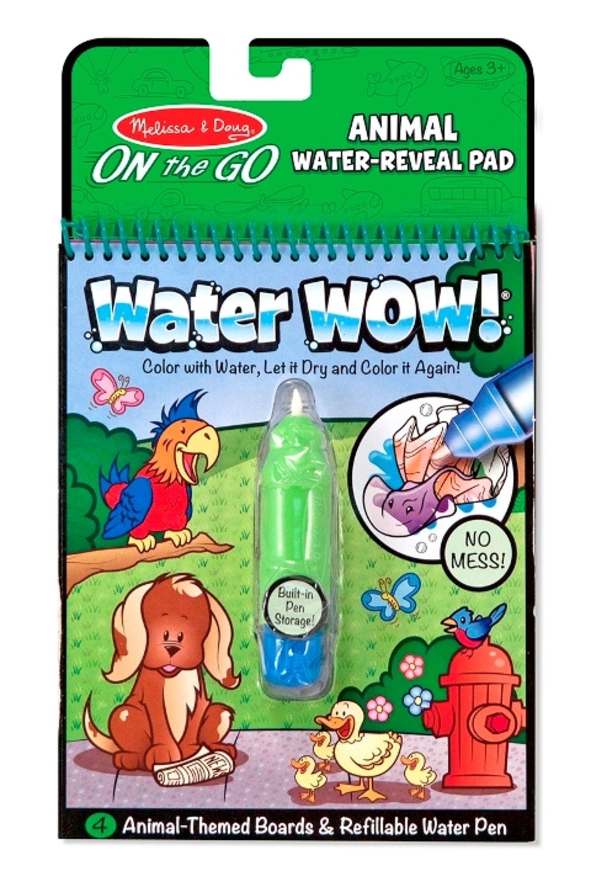 Melissa & Doug Melissa And Doug Water Wow! Su Ile Boyama Kitabı - Hayvanlar