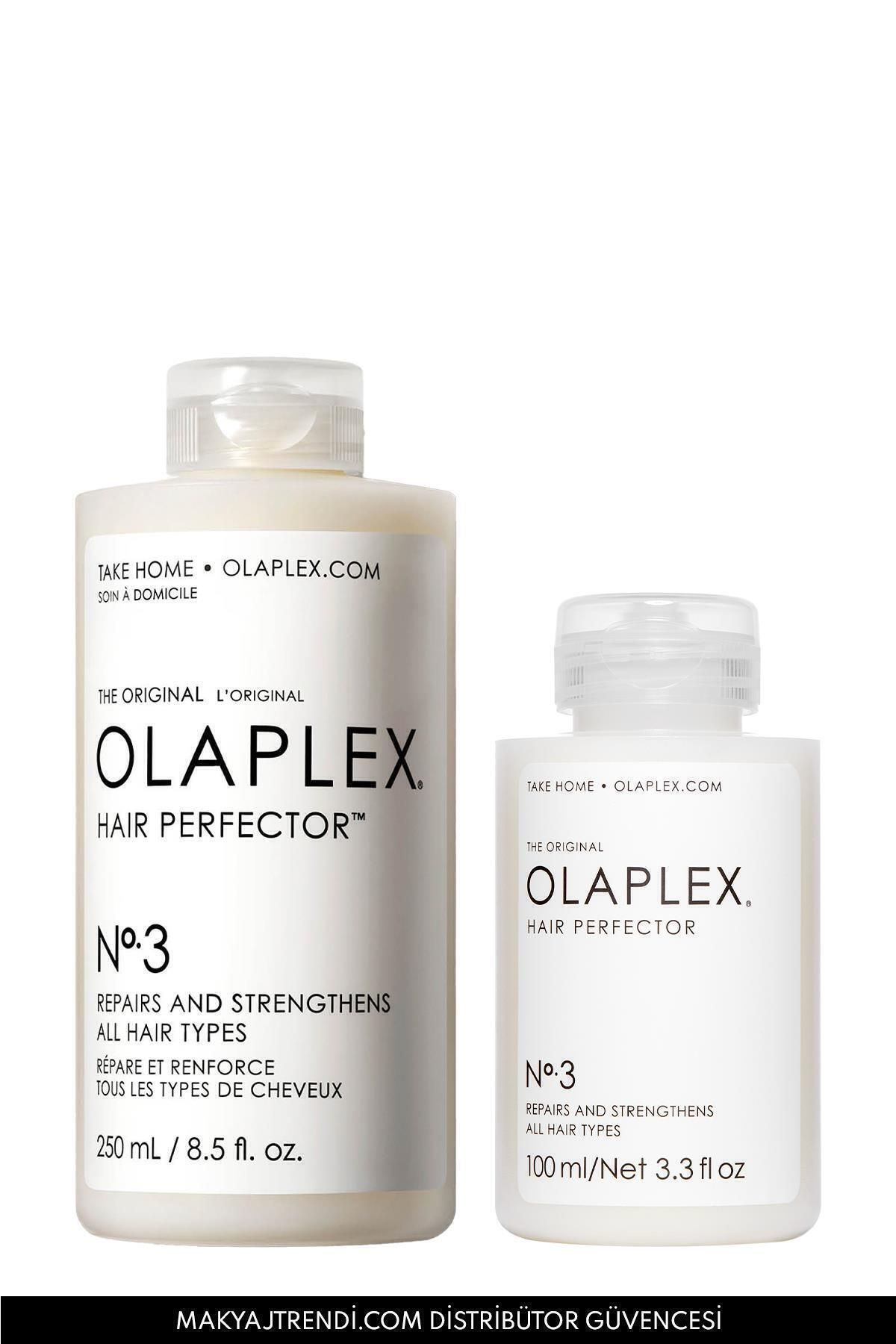 Olaplex Hair Perfector No.3 Home & Away Duo - Ev ve Seyahat İçin Bağ Güçlendirici & Saç Kusursuzlaştırıcı İk
