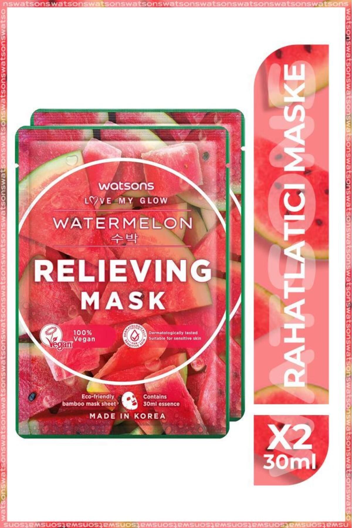 Watsons Fruity Maske Watermelon Relieving Maske * 2 Adet