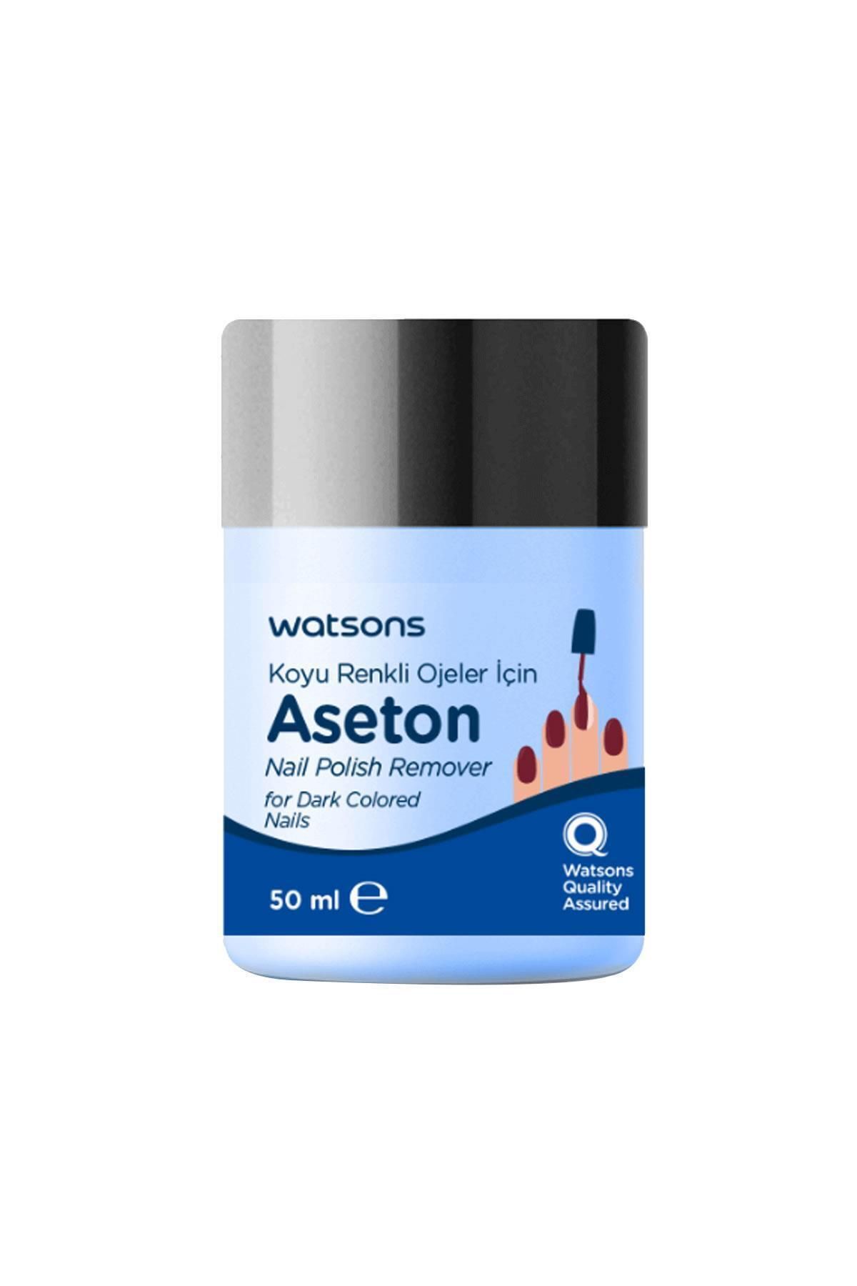 Watsons Koyu Renk Ojeler Için Aseton 50 ml