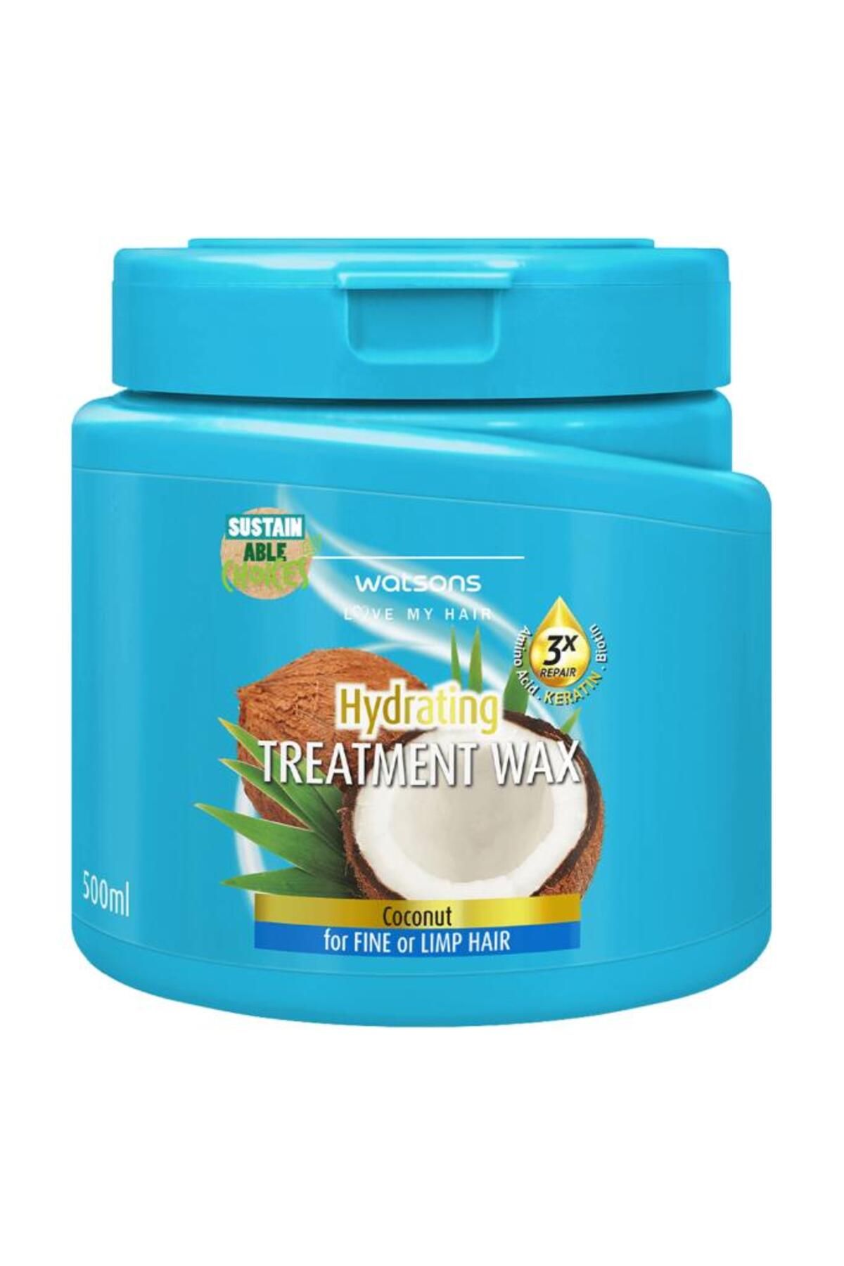Watsons Coconut Treatment Wax 500ml