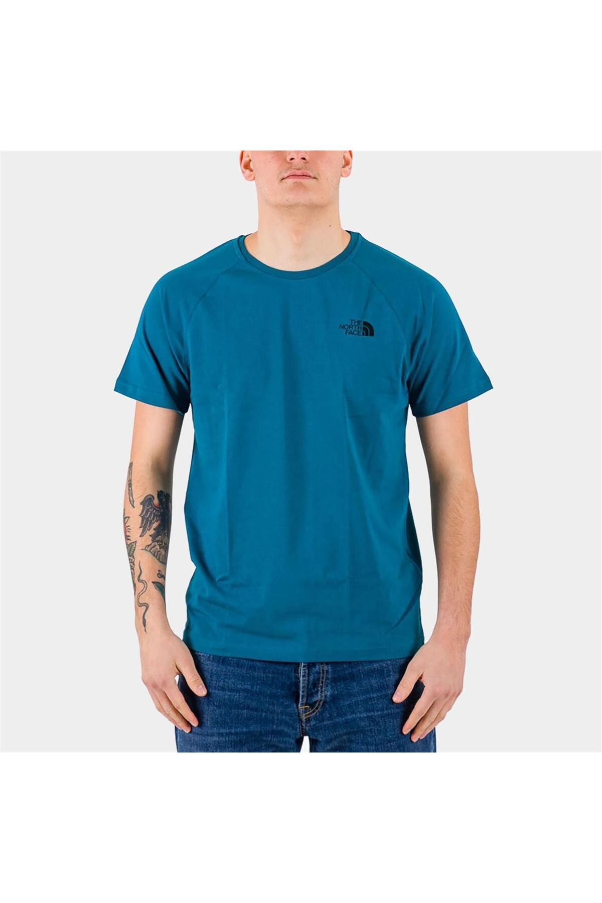 The North Face M S/S NORTH FACES TEE - EU BLUE