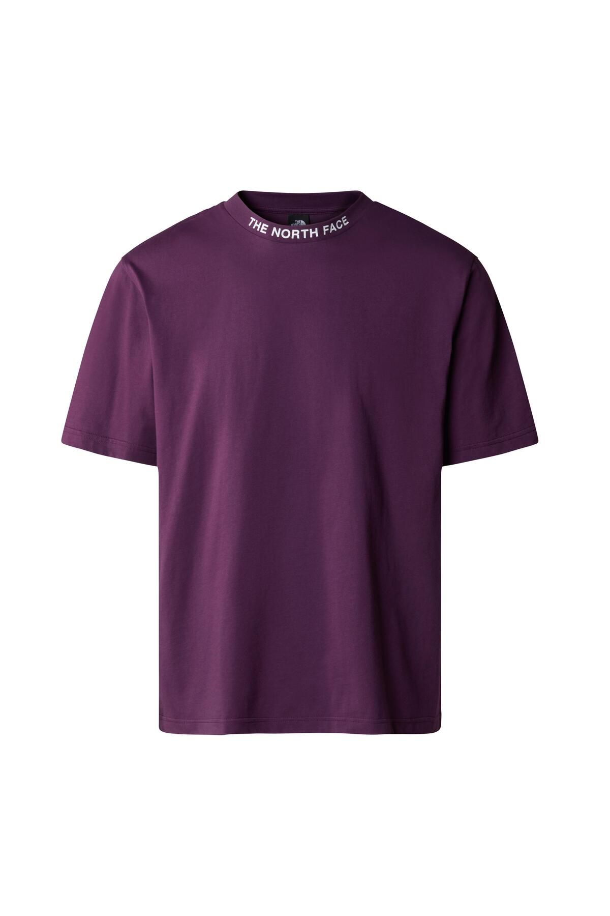 The North Face M S/S ZUMU RELAXED TEE PURPLE