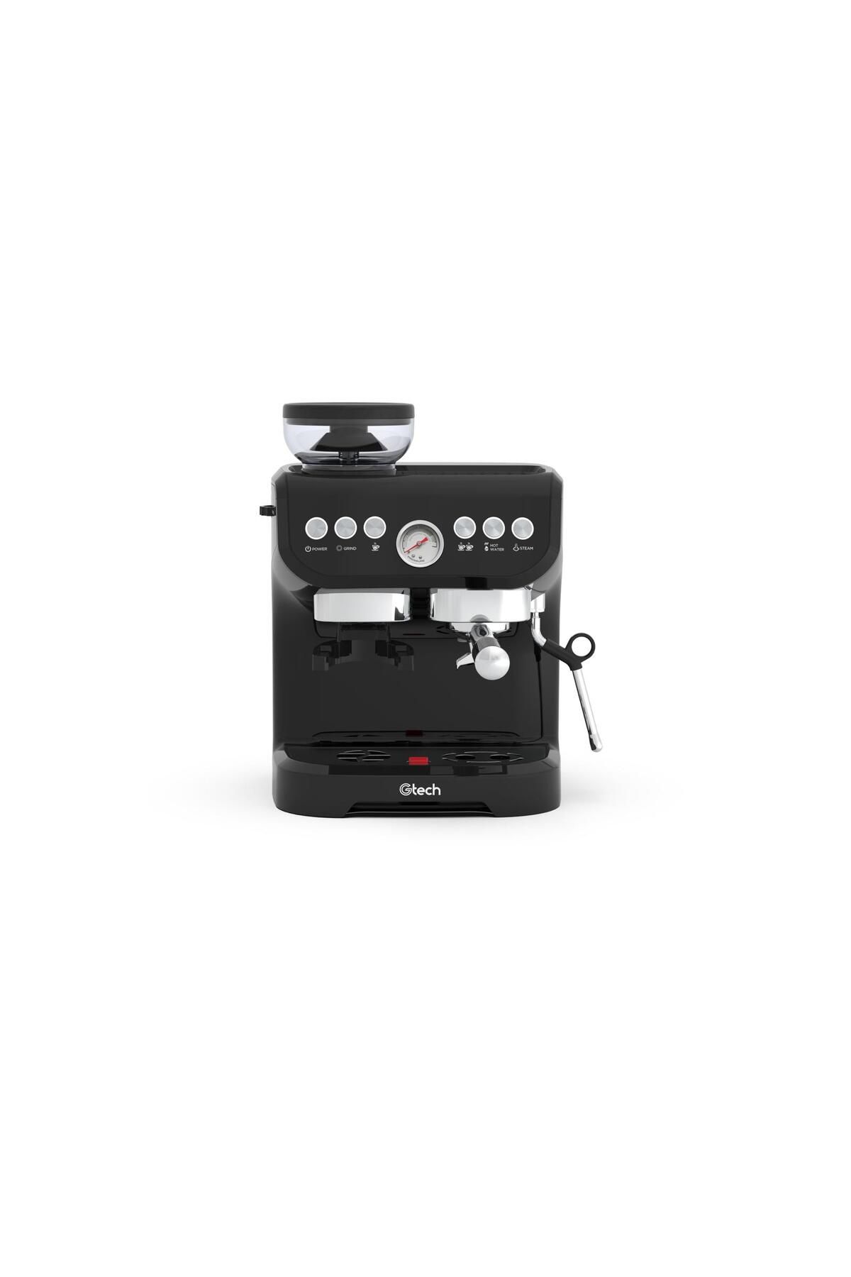 Gtech AC-517EC Espresso Kahve Makinesi, 1 Gruplu, Öğütücülü
