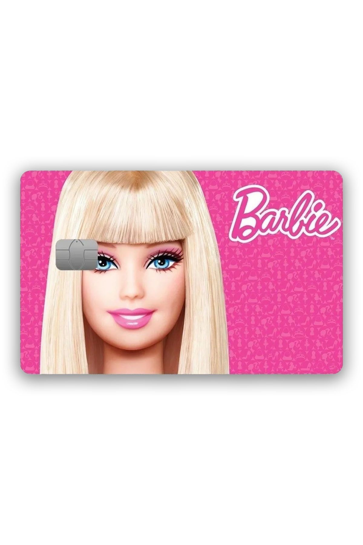 odaburada Barbi Desenli Kredi Kartı Kaplama & Sticker