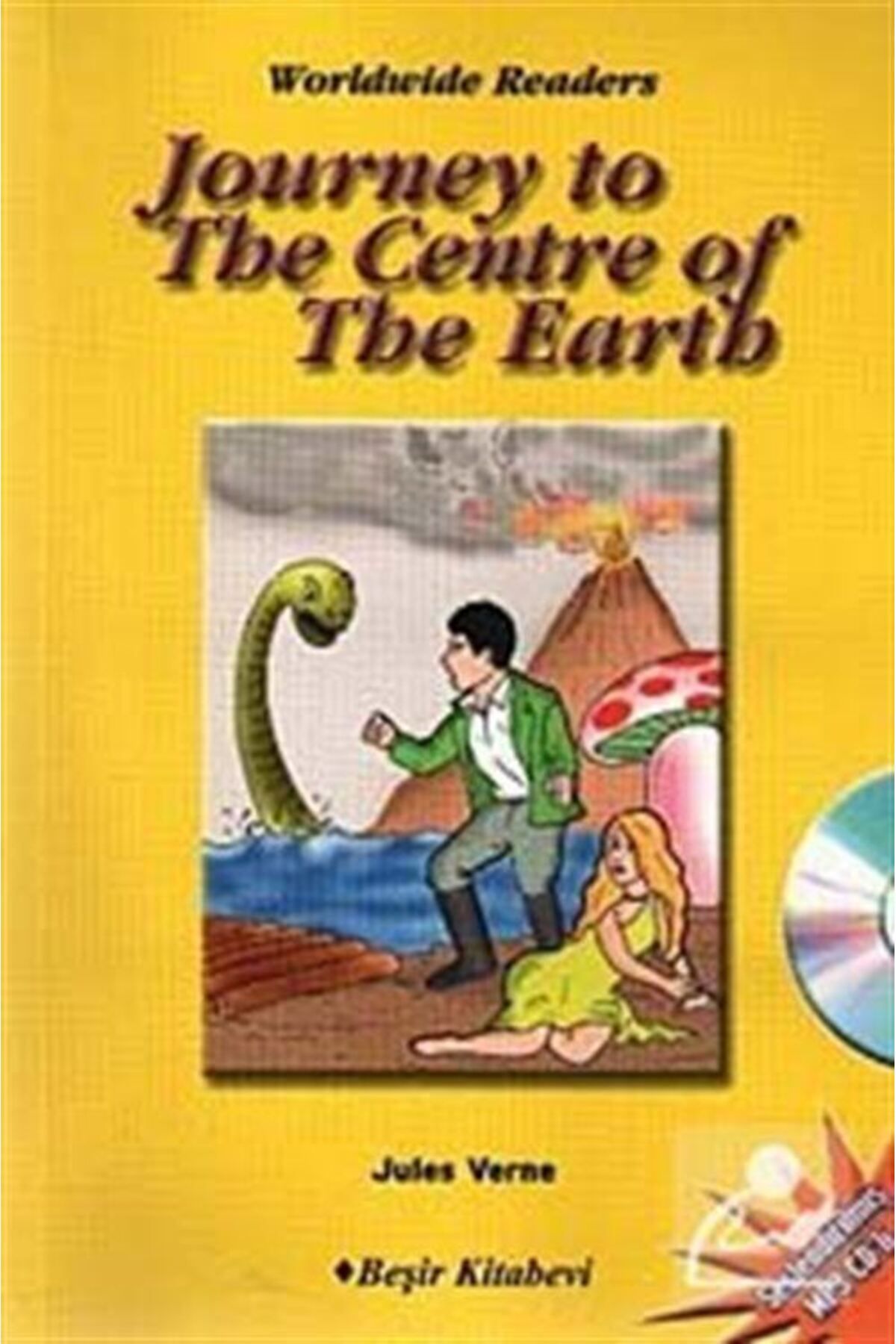 Beşir Kitabevi Level-6: Journey To The Centre Of The World (AUDİO CD’Lİ) Jules Verne - Jules Verne