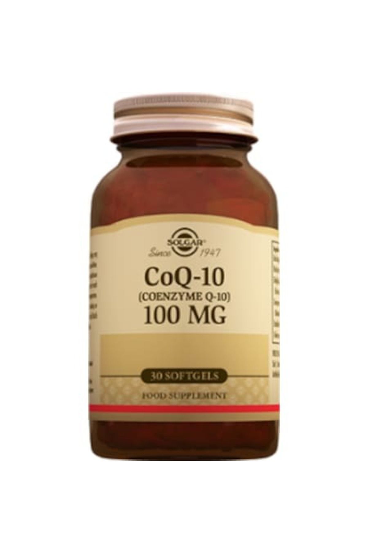 Solgar Coenzyme Q-10 100 Mg 30 Kapsül Antioksidan