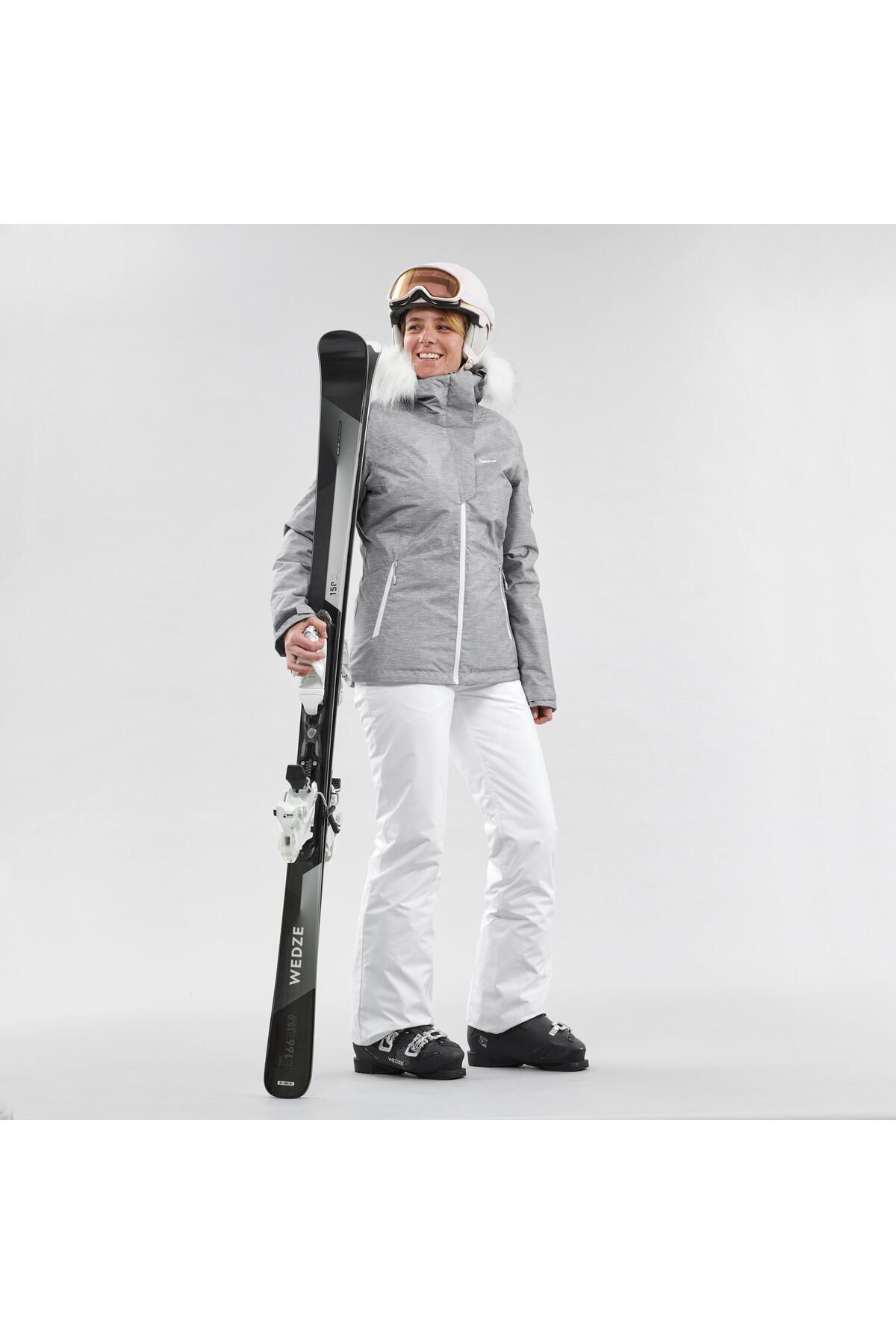 Decathlon Kadın Kayak Pantolonu - Beyaz - 180